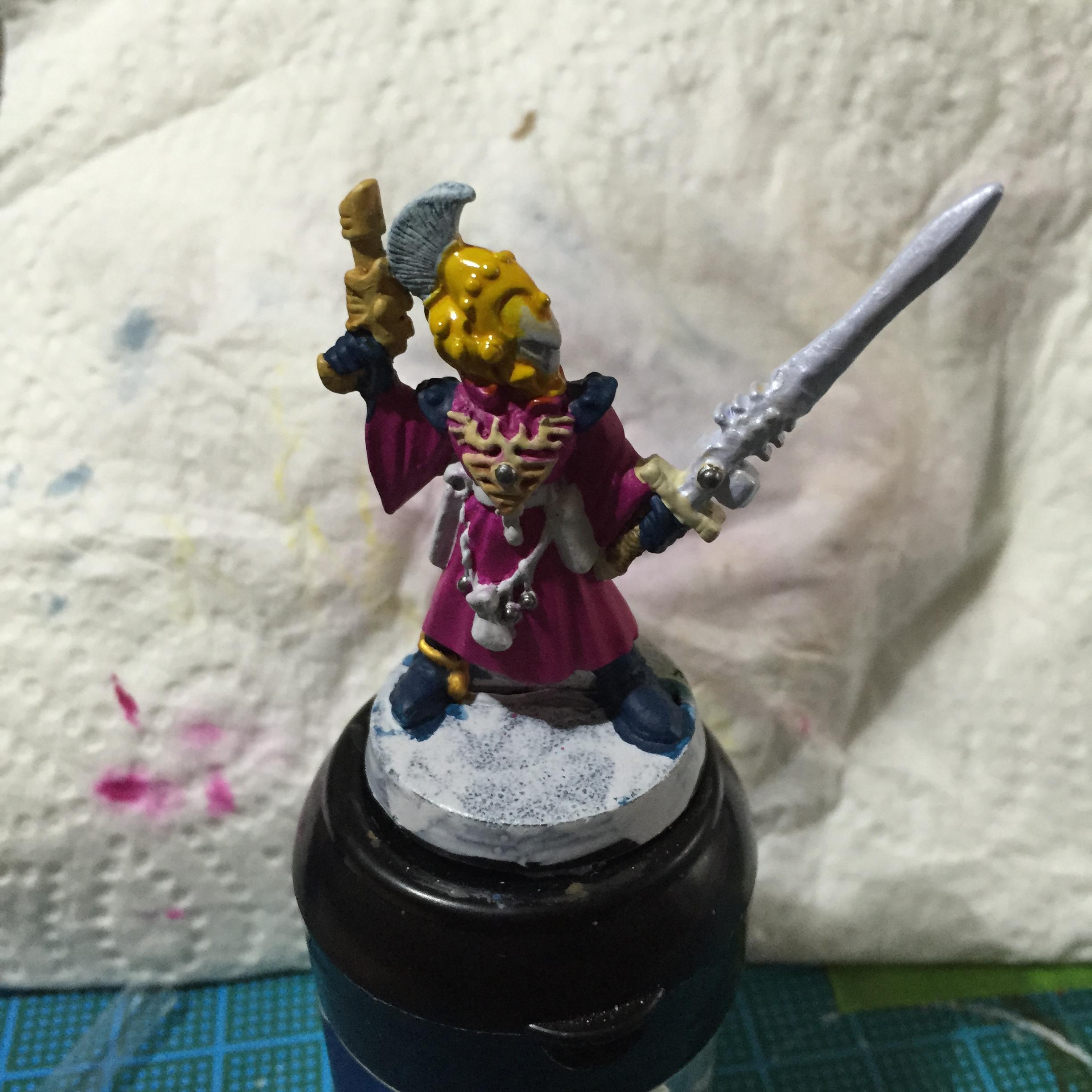 Eldar, Warhammer 40,000, Warhammer Fantasy, Warlock, Work In Progress