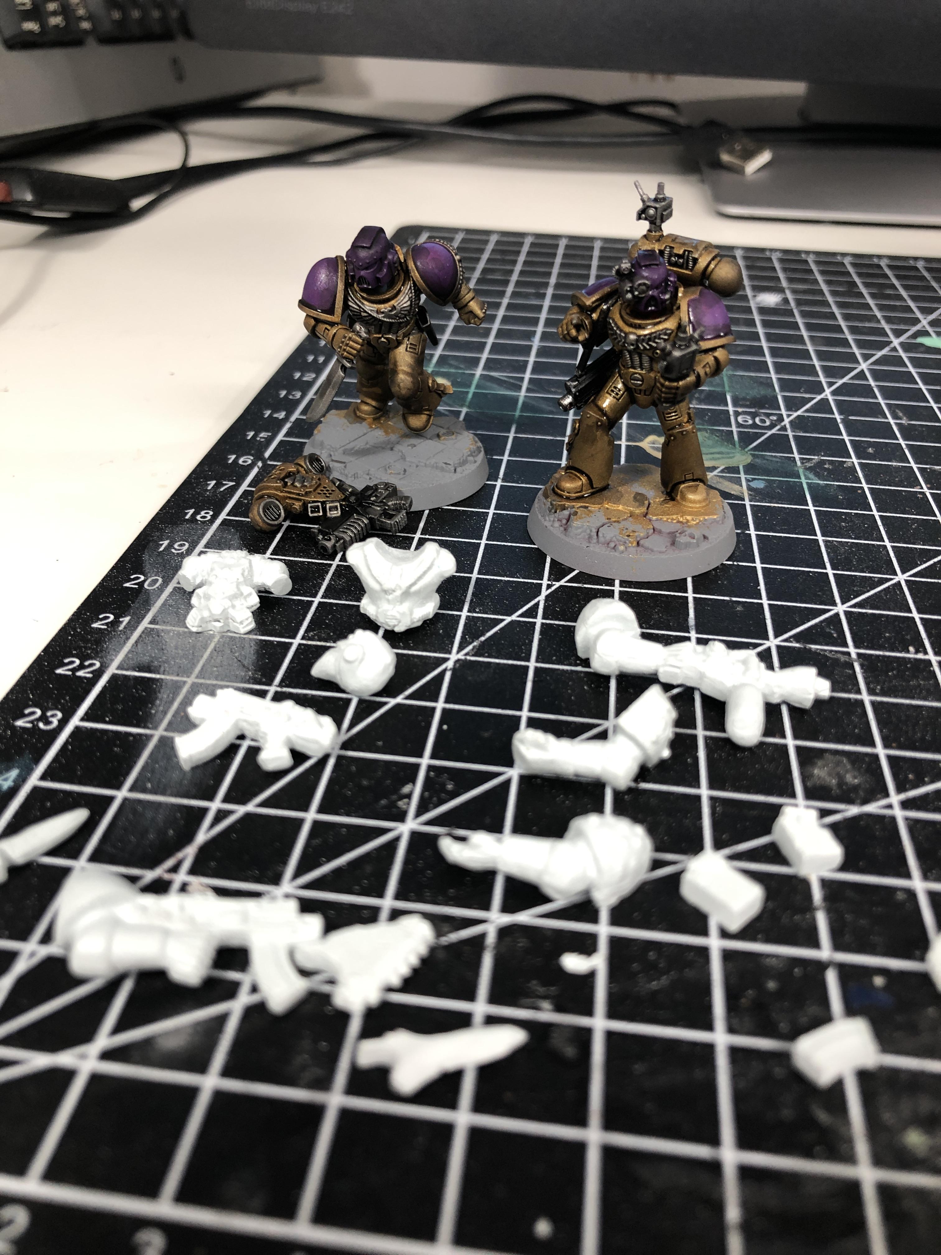 Void Panthers, Space Marine Adventures - Void Panters WIP