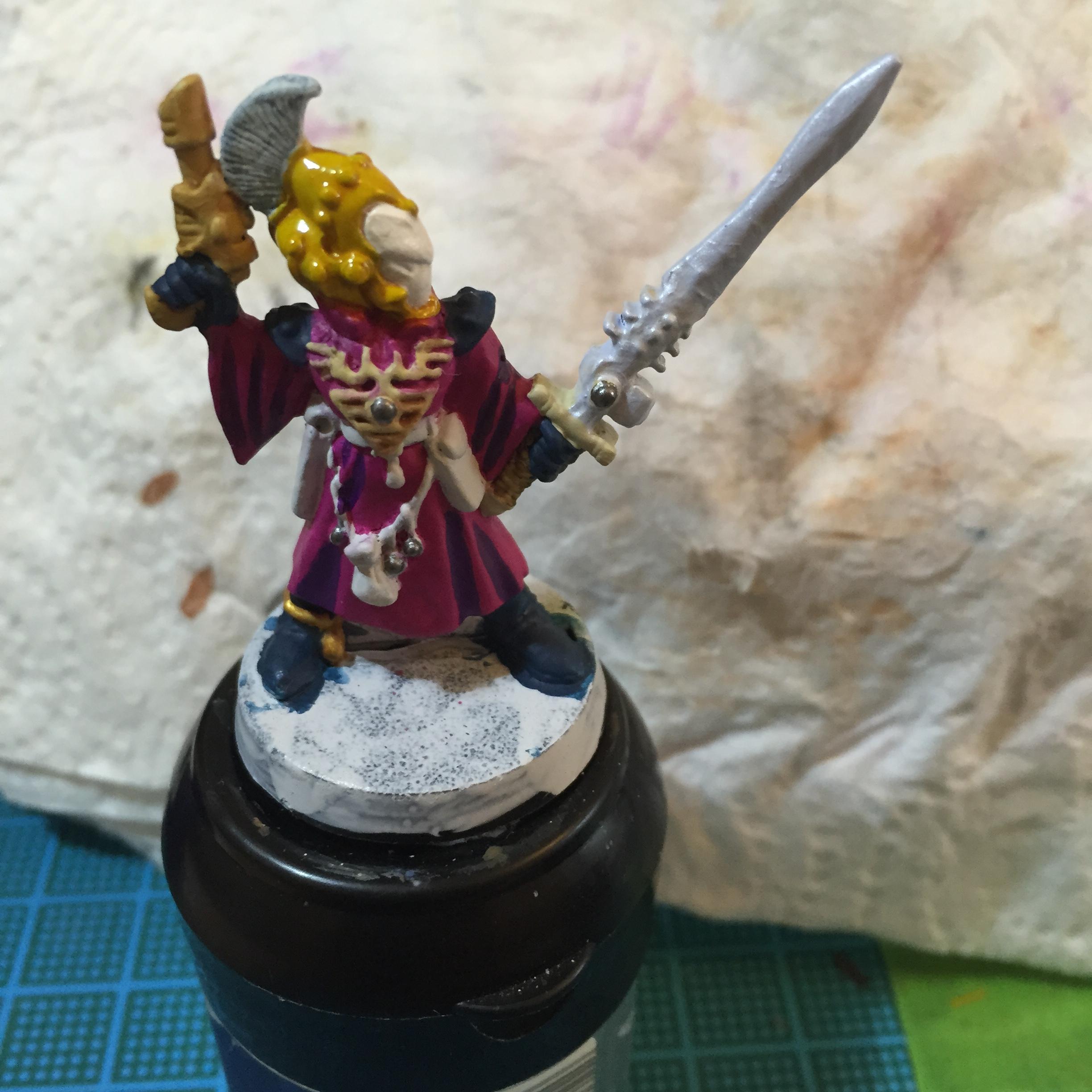 Eldar, Warhammer 40,000, Warhammer Fantasy, Warlock, Work In Progress