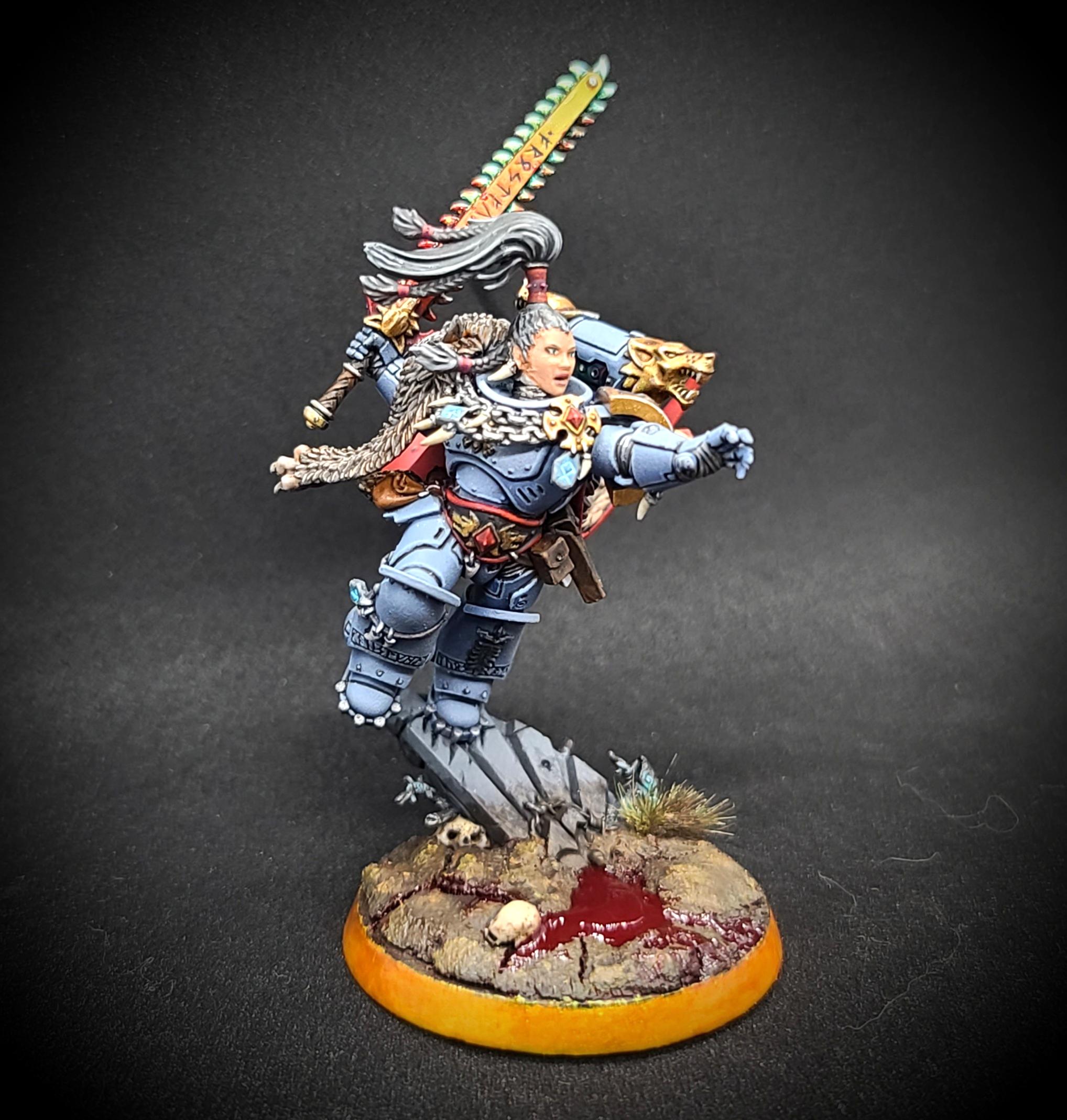Female, Female Ragnar, Female Space Wolf, Prophecy Of The Wolf, Ragnar, Ragnar Blackmane, Space Wolves
