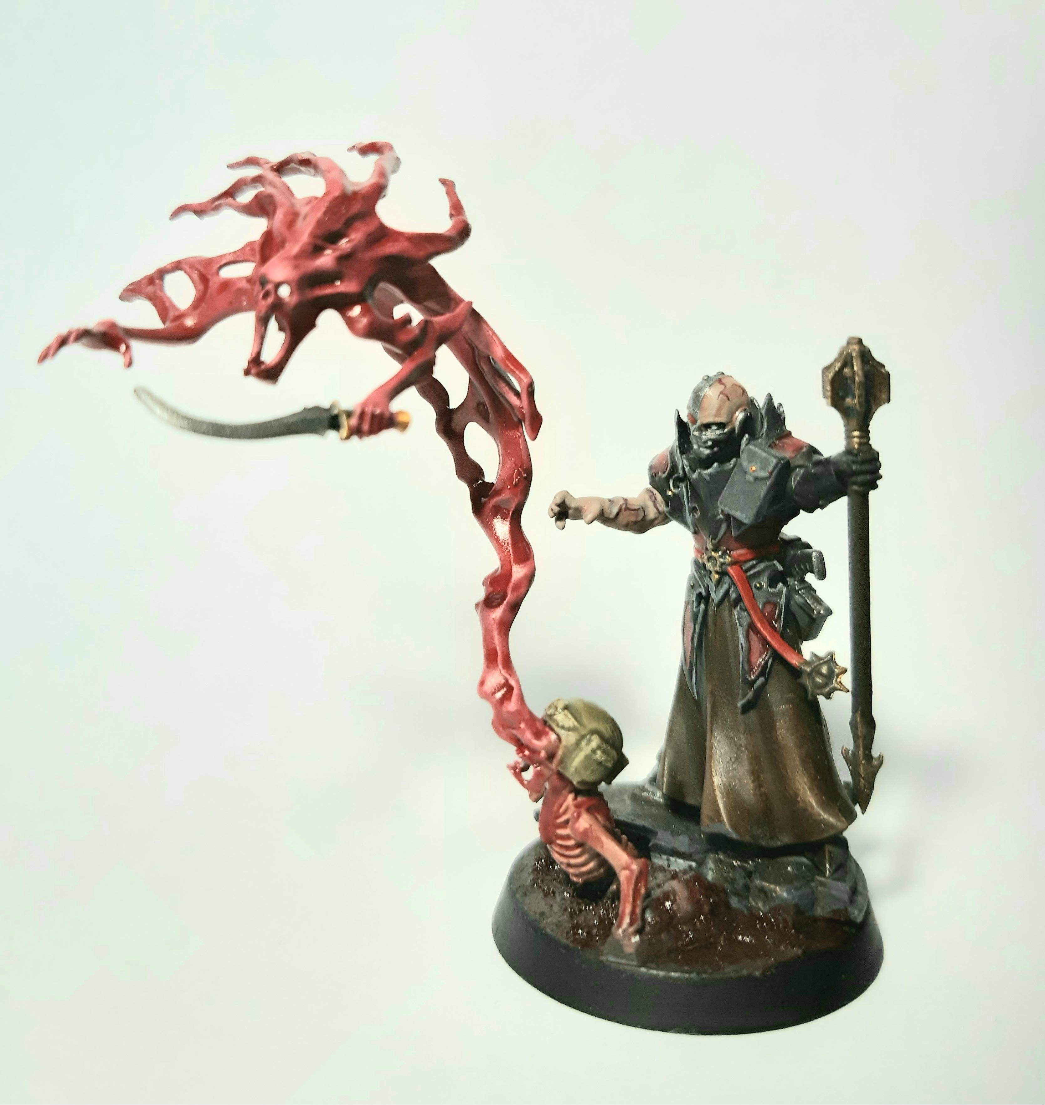 Astropath, Blood Pact, Conversion, Khorne, Rogue Psyker, Traitor Guard, Warhammer 40,000