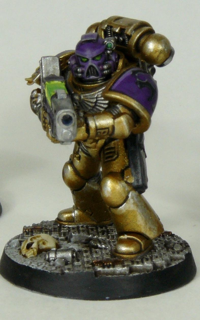 Brother Premethor, Series 1, Space Marine Heroes, Space Marines, Tactical Squad, Void Panthers, Warhammer 40,000