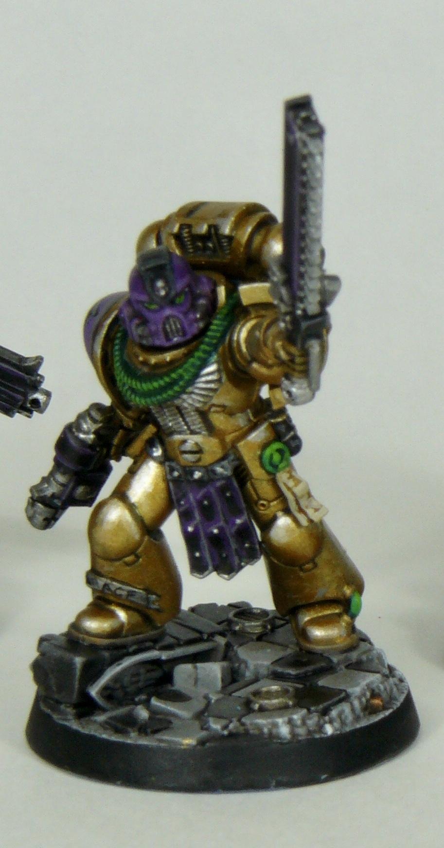 Brother Sergeant Sevastus, Series 1, Space Marine Heroes, Space Marines, Tactical Squad, Void Panthers, Warhammer 40,000