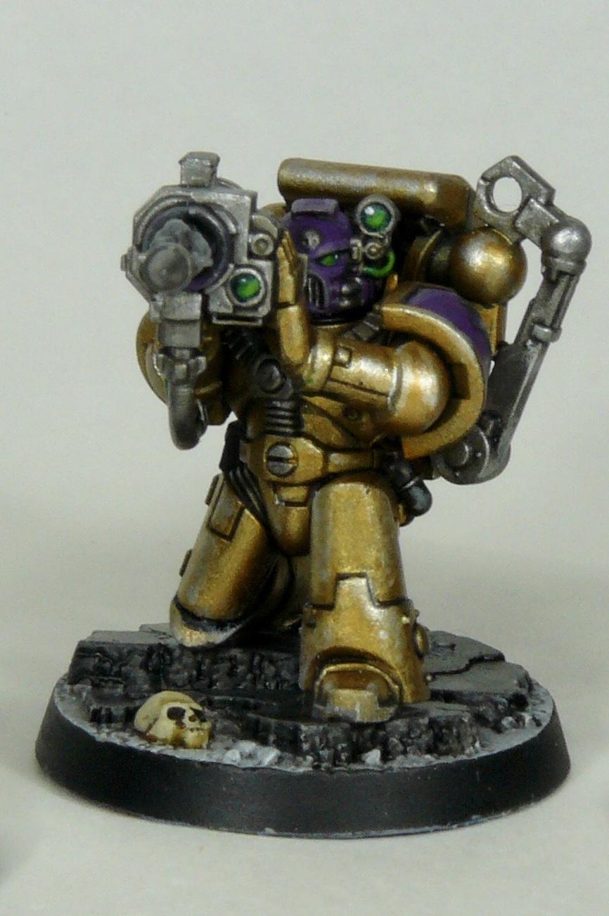 Brother Remus, Series 1, Space Marine Heroes, Space Marines, Tactical Squad, Void Panthers, Warhammer 40,000