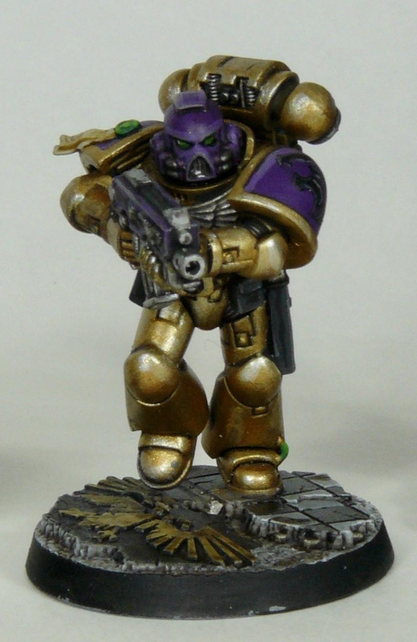 Series 1, Space Marine Heroes, Space Marines, Tactical Squad, Void Panthers, Warhammer 40,000