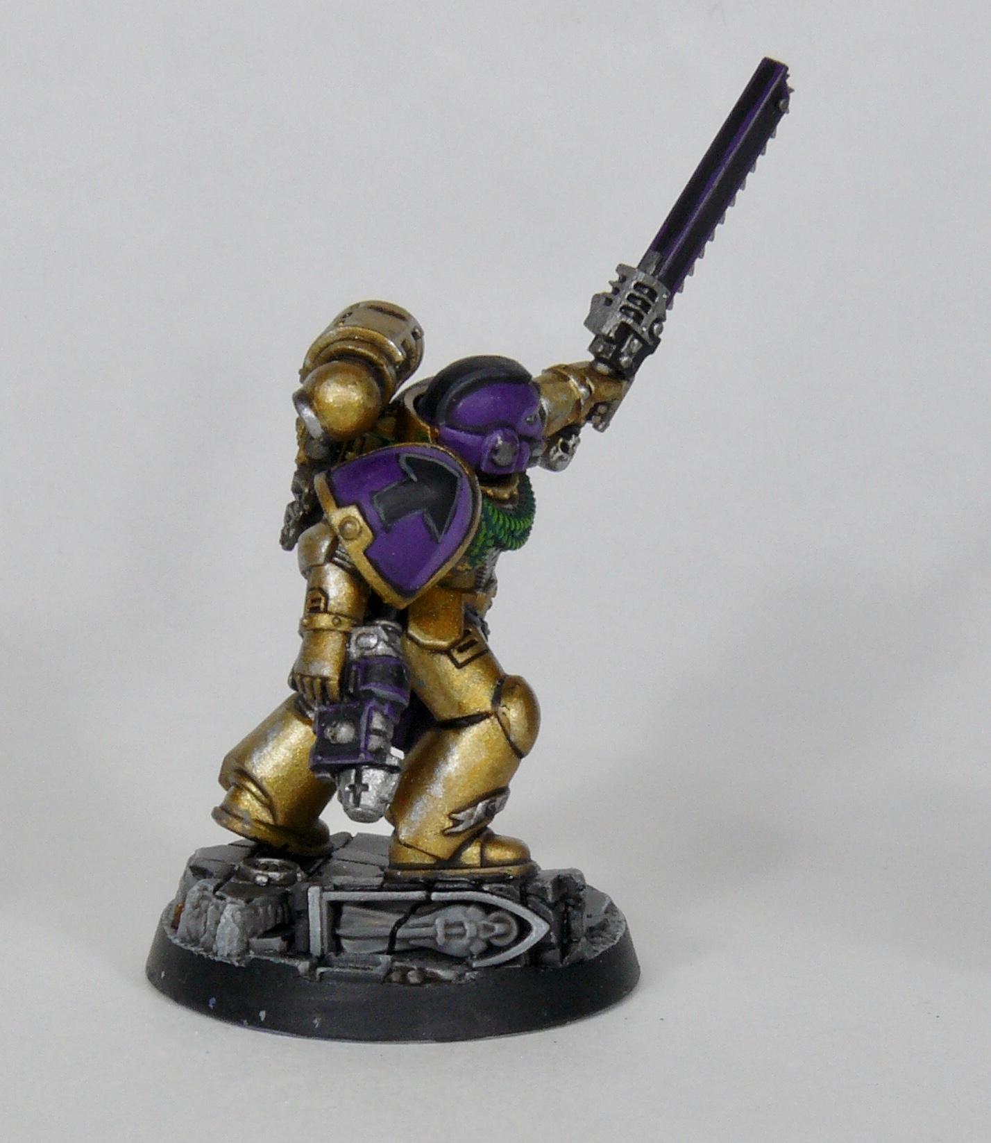 Brother Sergeant Sevastus, Series 1, Space Marine Heroes, Space Marines, Tactical Squad, Void Panthers, Warhammer 40,000