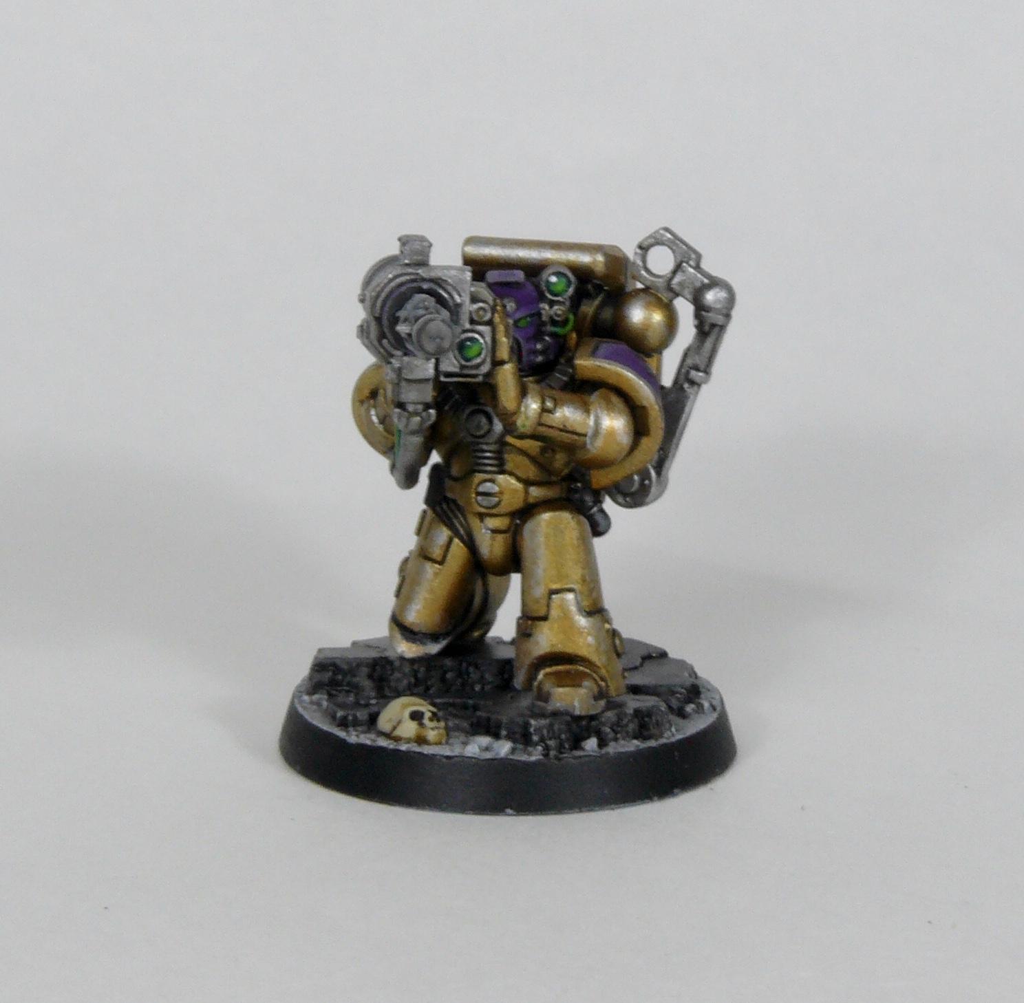 Brother Remus, Series 1, Space Marine Heroes, Space Marines, Tactical Squad, Void Panthers, Warhammer 40,000