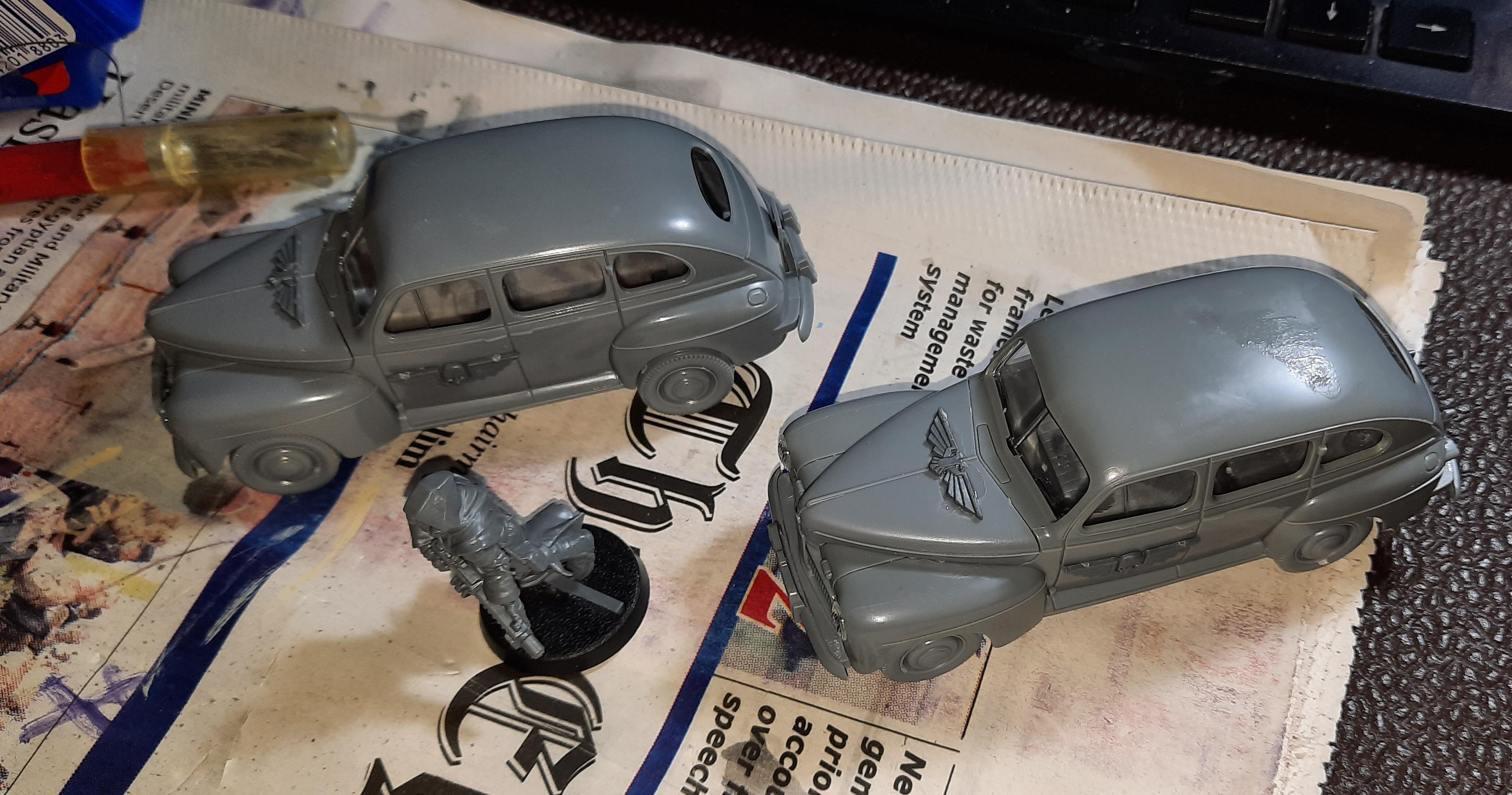 1/48, Cars, Civilian, Staff Car, Tamiya, Us Army