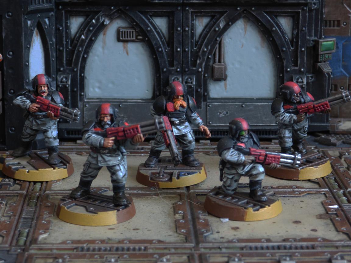 8th, Astra, Guard, Imperial, Militarum, Necromundian, Shotguns, Spiders, Veterns, Zone Mortalis