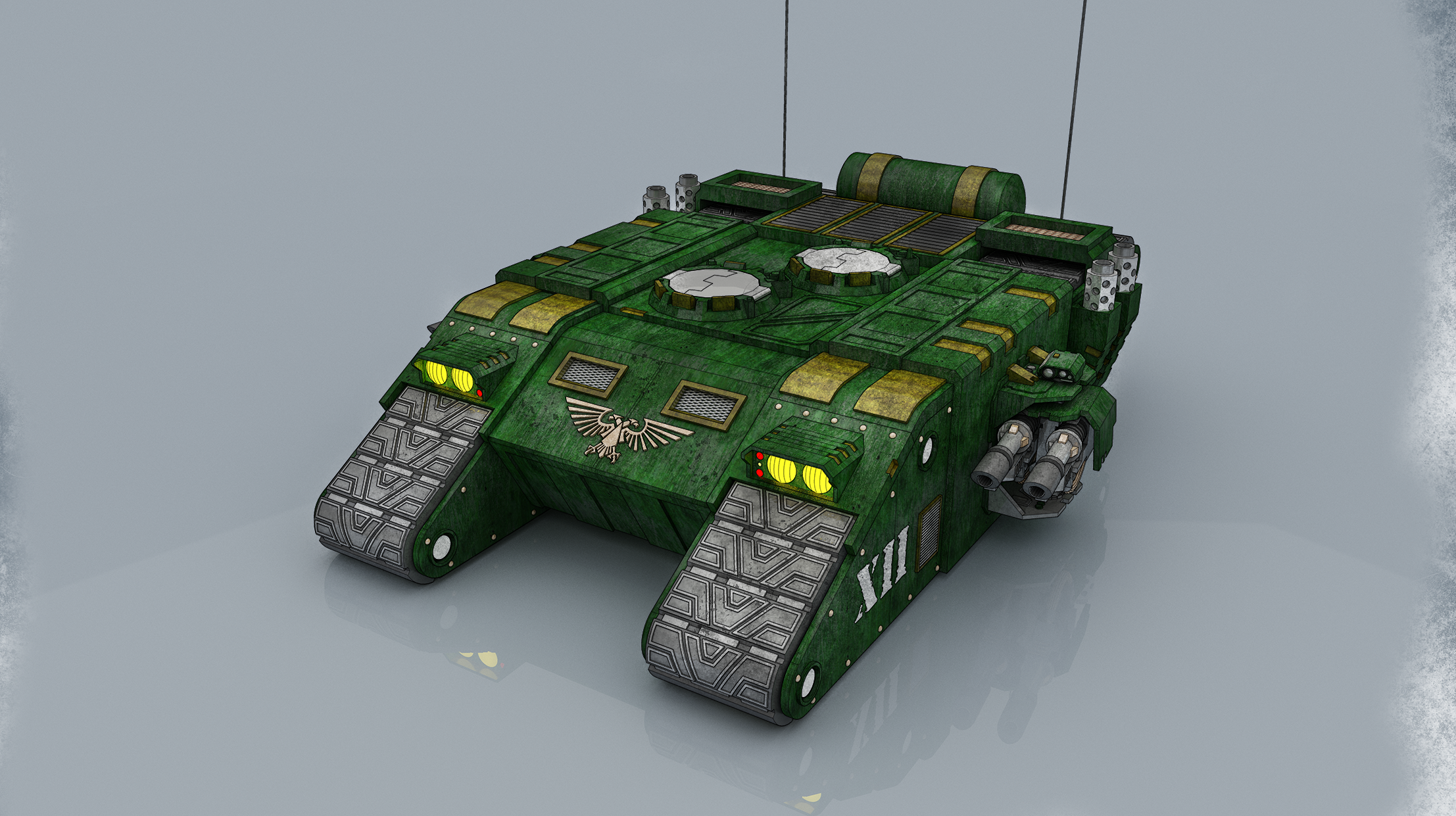 Land Raider, Render
