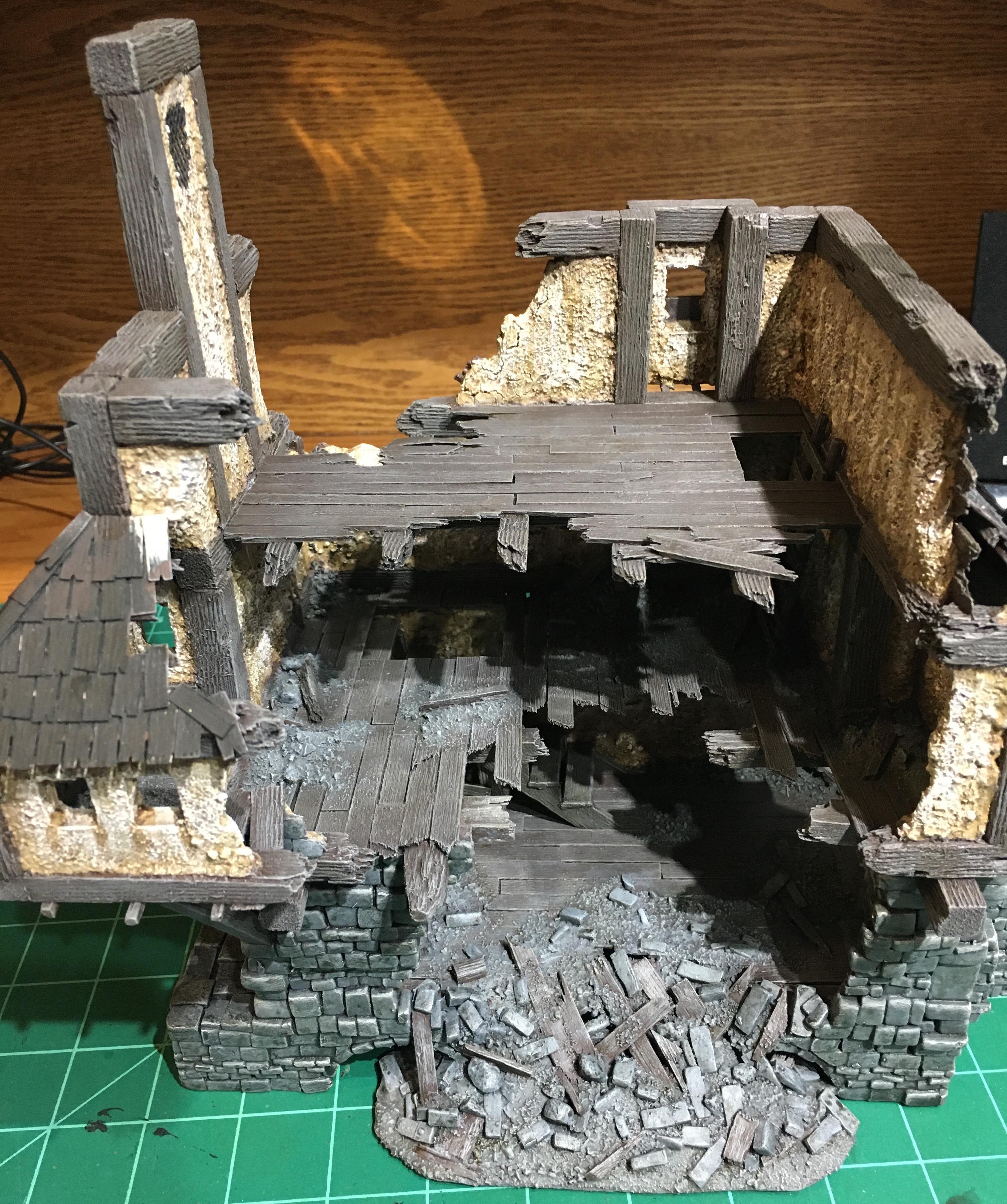 Empire, Mordheim, Scratch Build, Terrain, Warhammer Fantasy