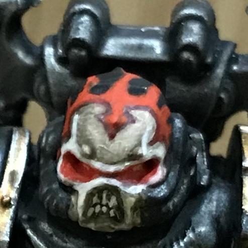 Chaos Space Marines, Freehand, Iron Warriors, Work In Progress