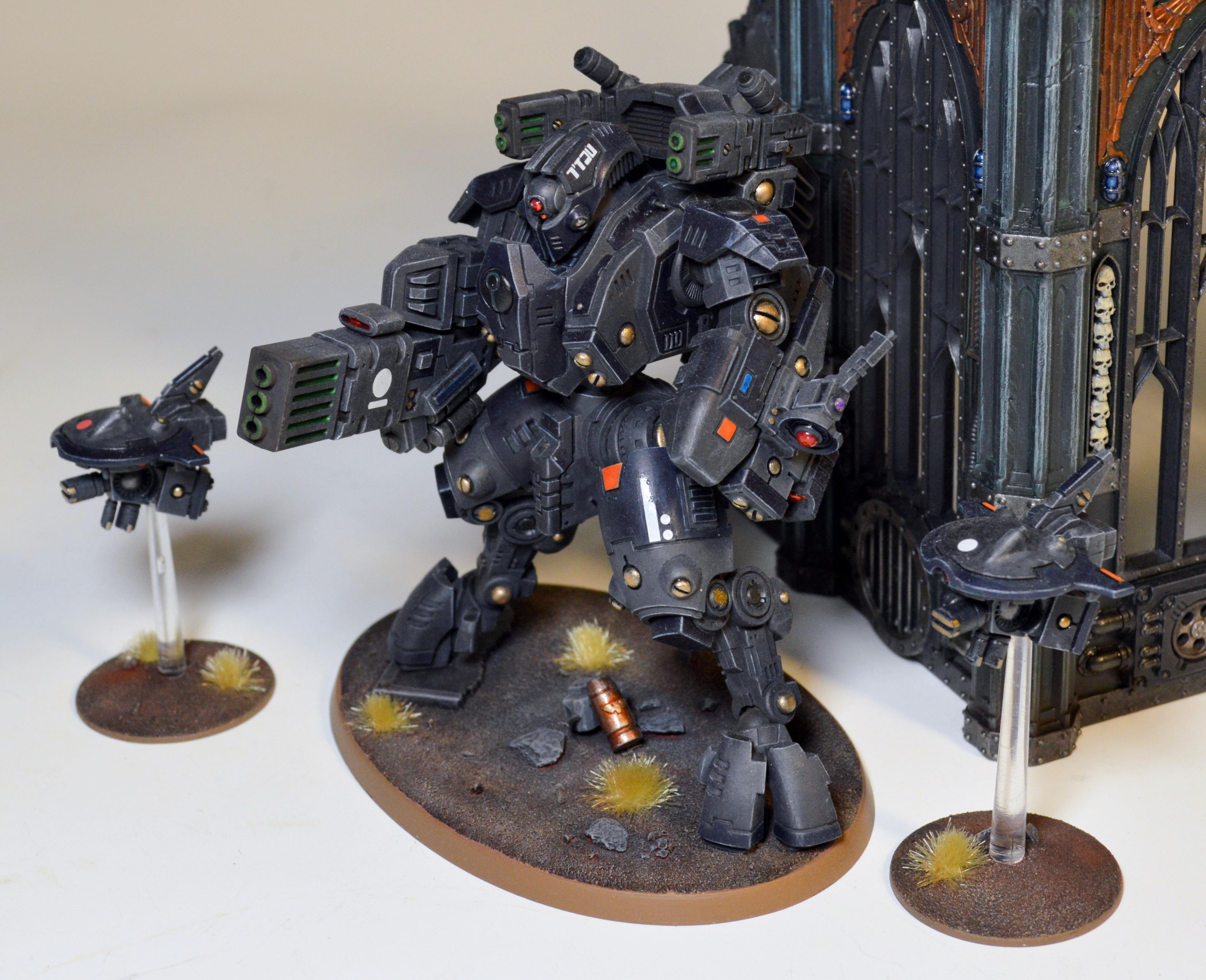 Battlesuit, Chostkeel, T'au Empire, Tau Empire
