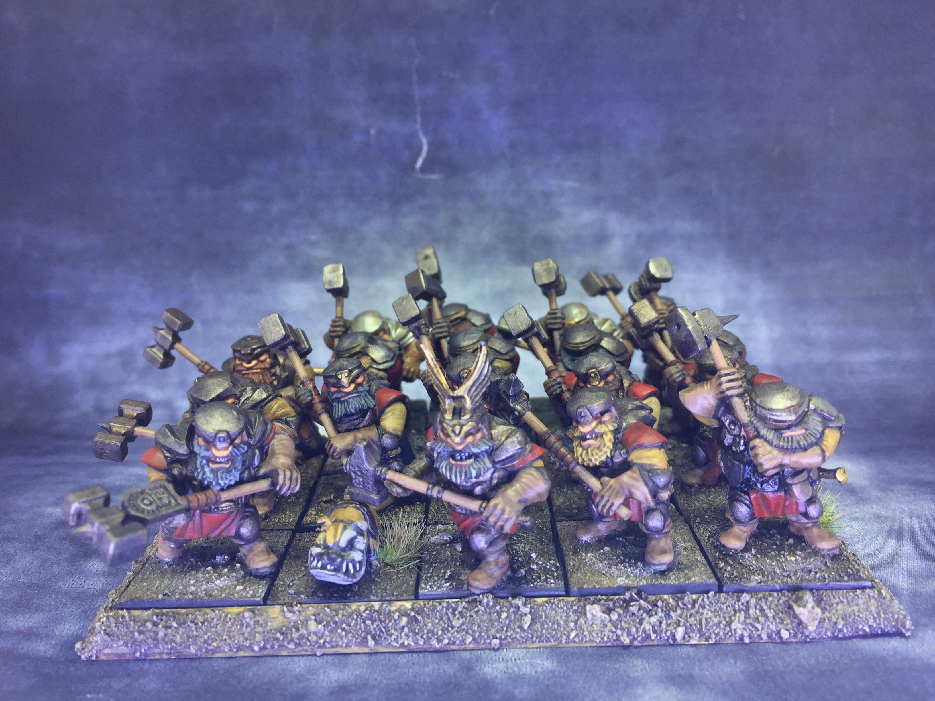 Dwarves, July 2020, Kings Of War, Mantic, Vanguard