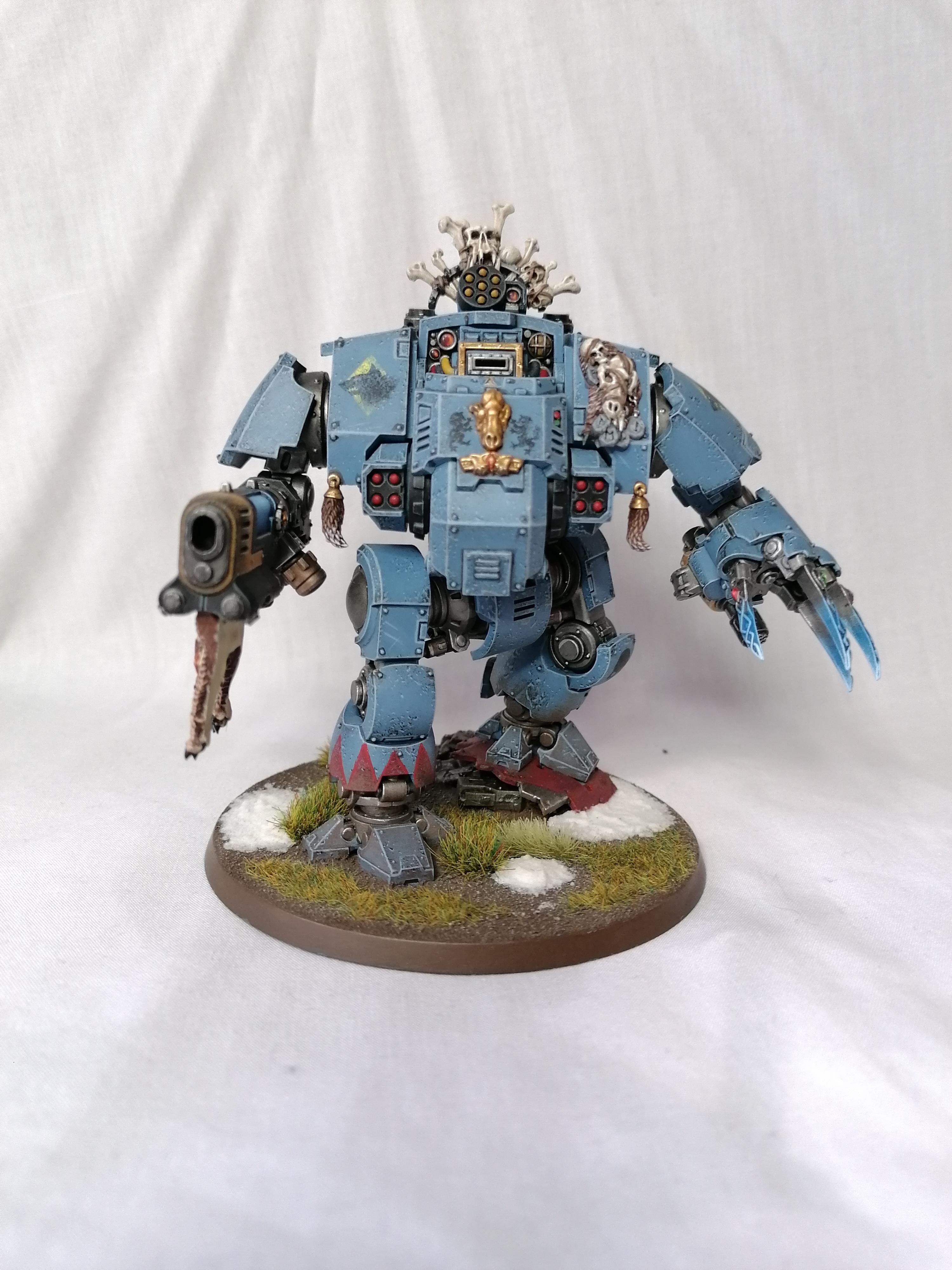 Dreadnought, Hellhammers, Imperial, Space Marines, Space Wolves, Warhammer 40,000