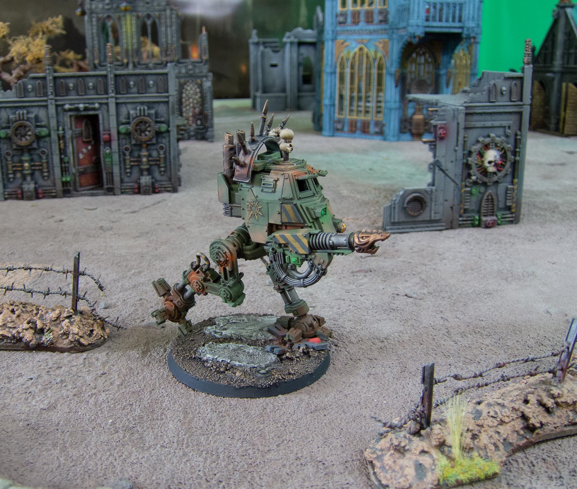 Airbrush, Astra Militarum, Chaos, Forge World, Imperial Guard, Renegade Guard, Sentinel, Traitor, Traitor Guard, Walker