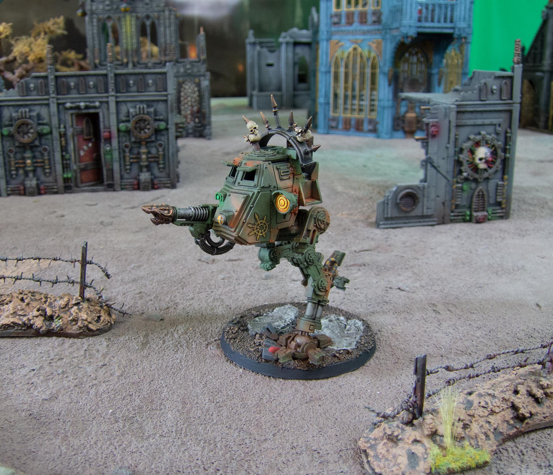 Airbrush, Astra Militarum, Chaos, Forge World, Imperial Guard, Renegade Guard, Sentinel, Traitor, Traitor Guard, Walker