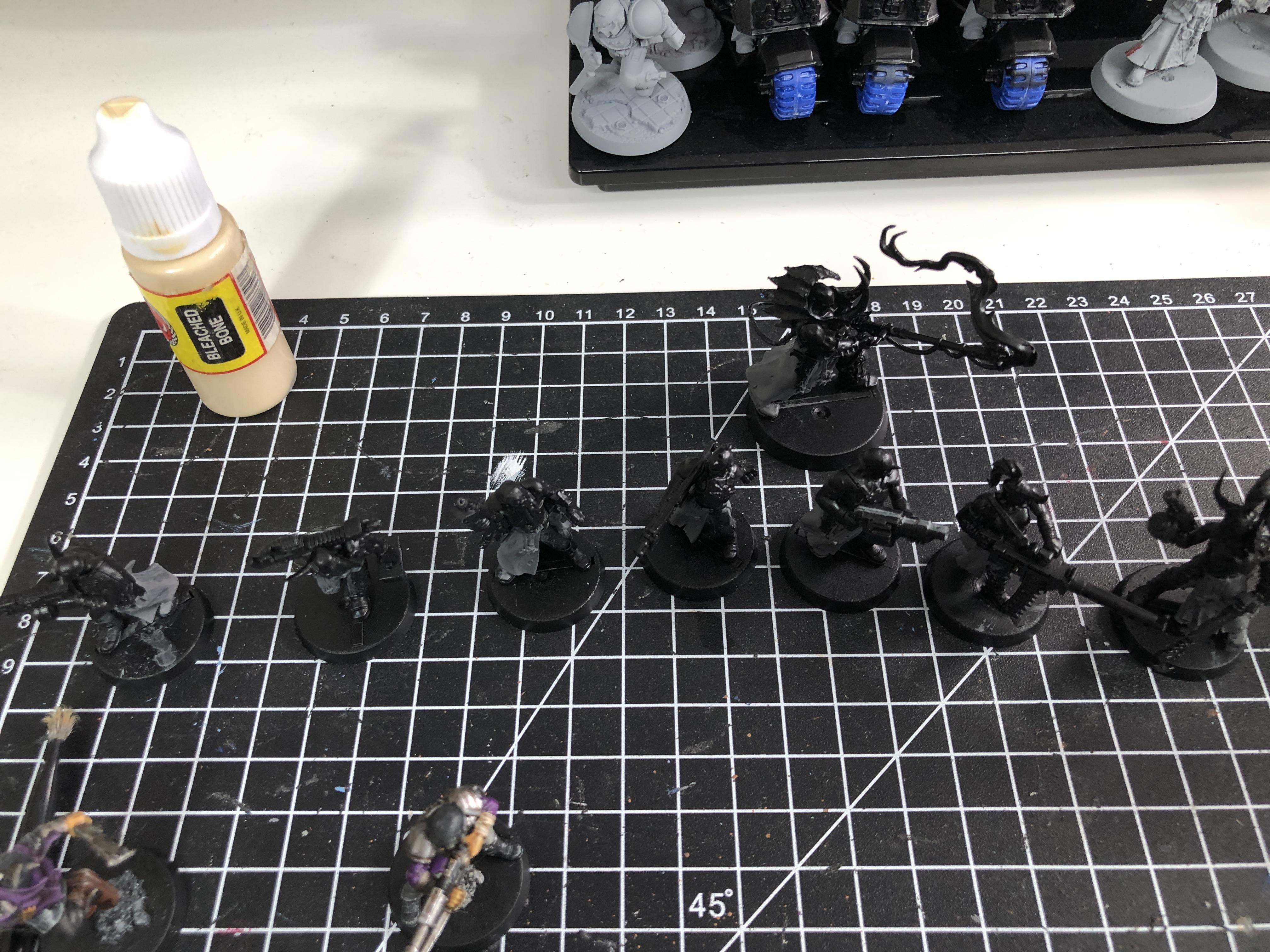 Baddies, Blackstone Fortress, Chaos Cultists Wip, Escalation, Warhammer 40,000, Warhammer Quest