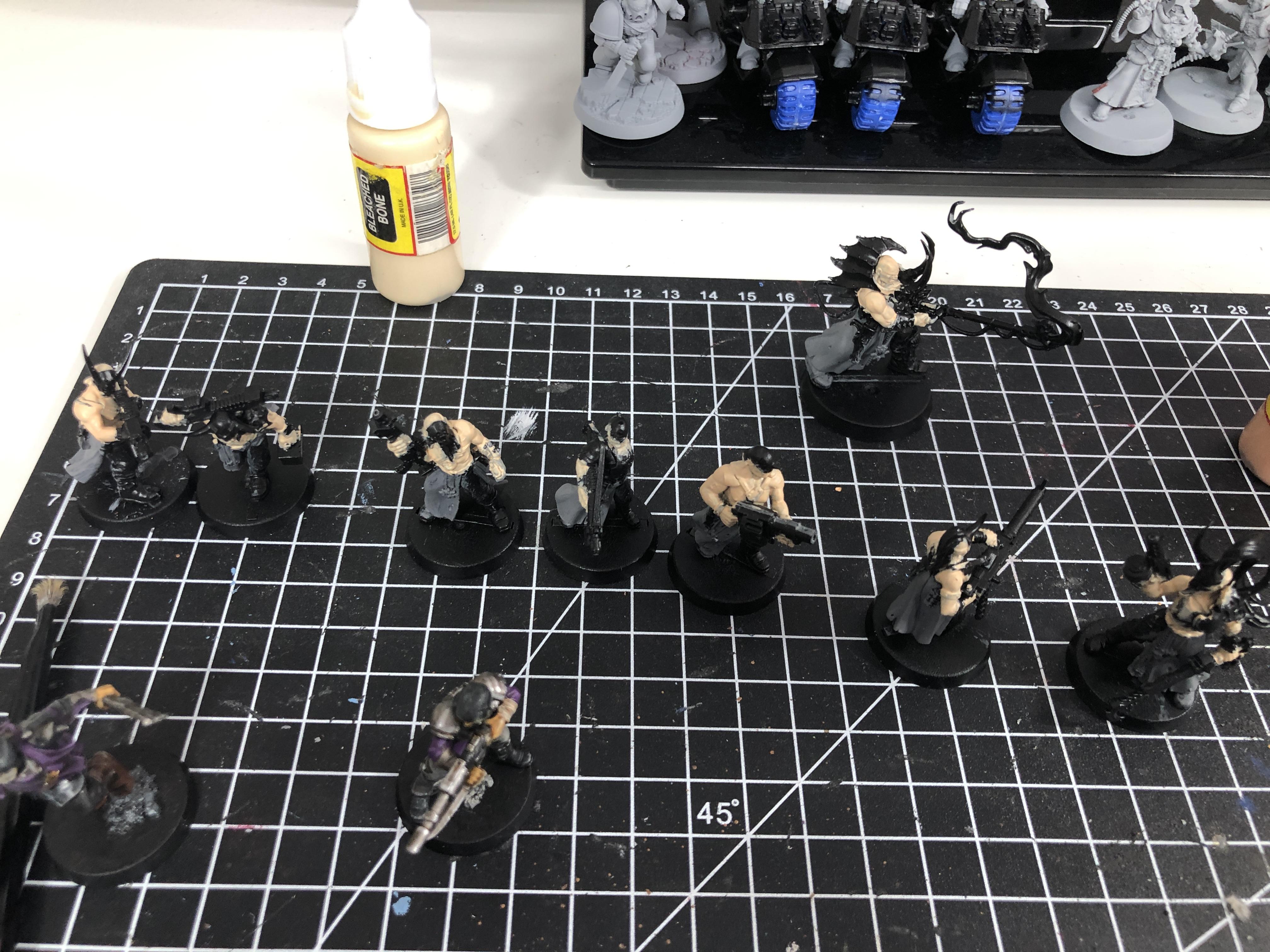 Baddies, Blackstone Fortress, Chaos Cultists, Escalation, Warhammer 40,000, Warhammer Quest, Work In Progress