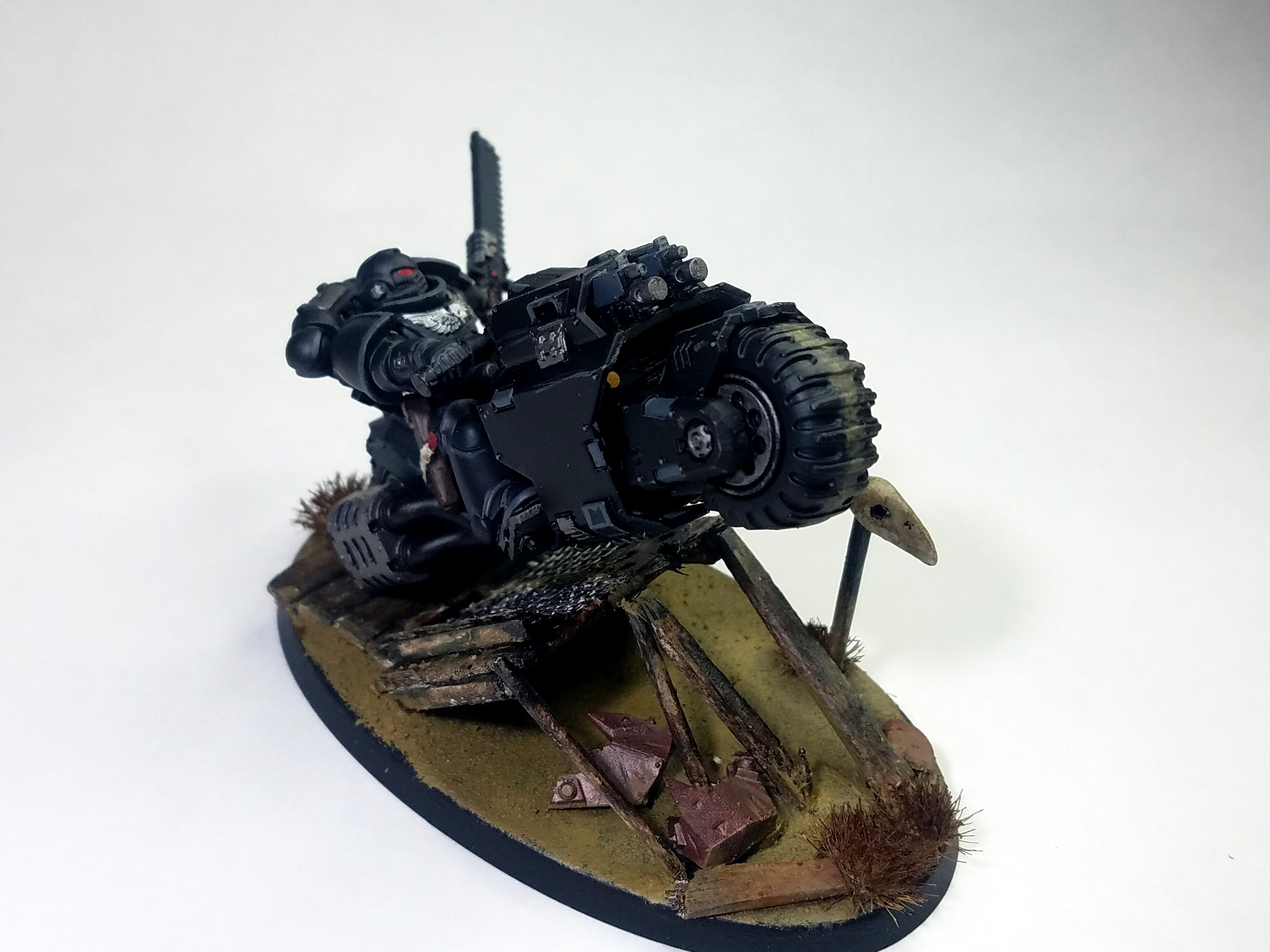 Bike, Primaris, Raven, Space Marines