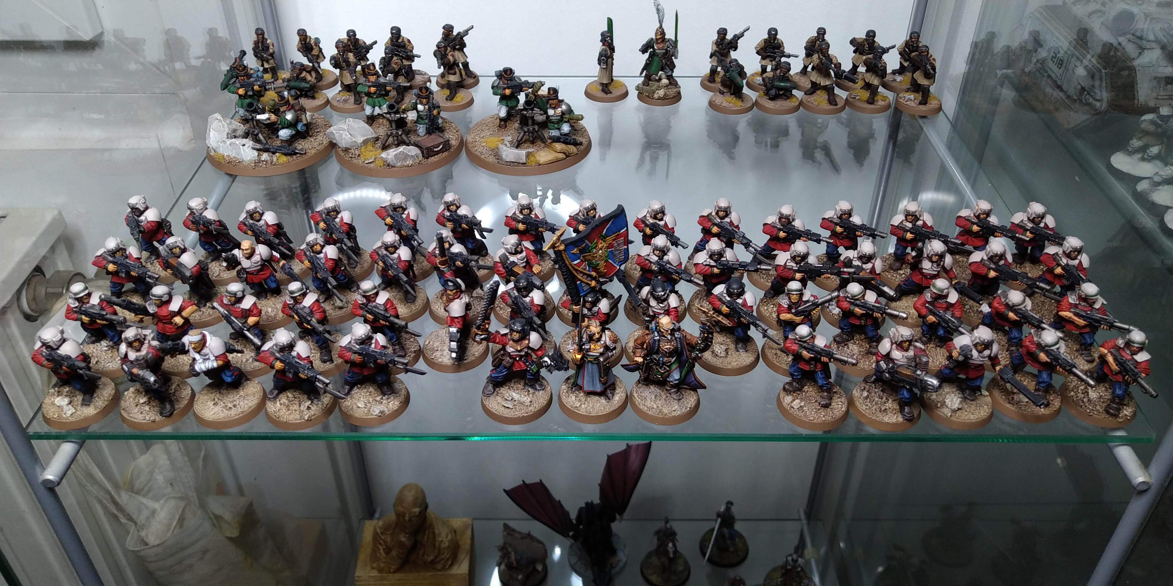 19th Century, All Troop Army, Astra Militarism, Imperial Guard, Redcoats, Warhammer 40,000