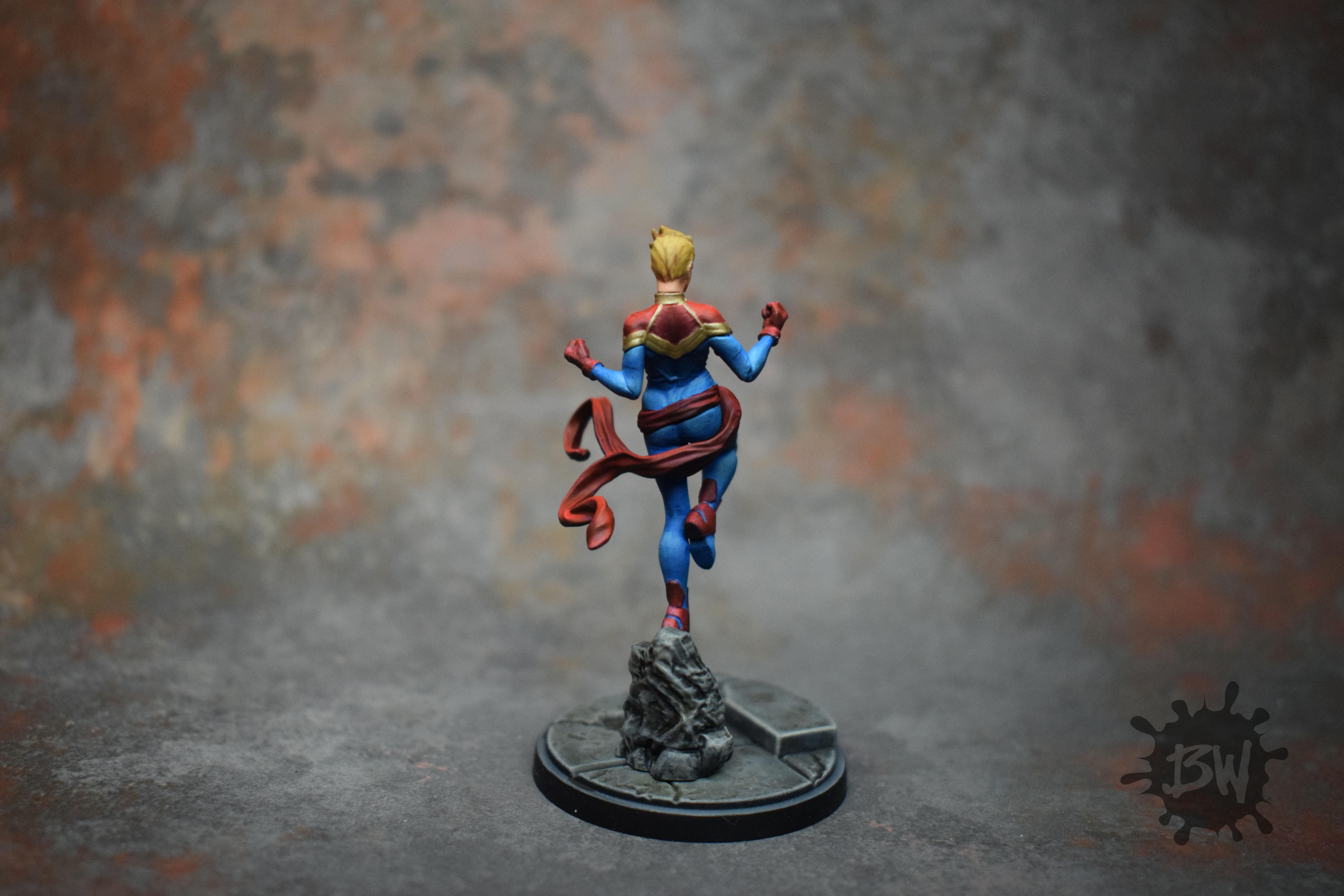 Bw, Captain Marvel, Marvel, Marvel Crisis Protocol