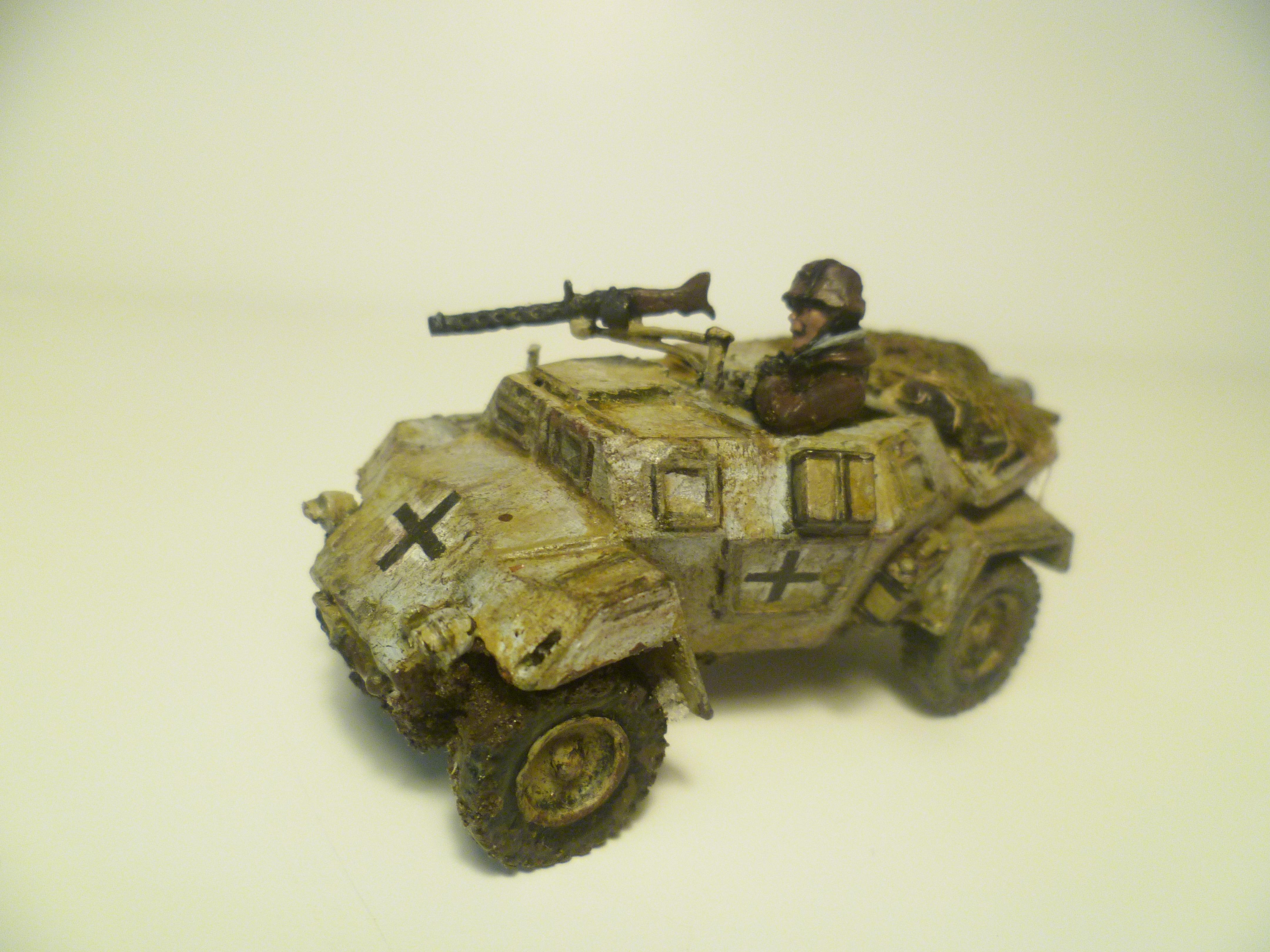 Captured Humber Scout Car
