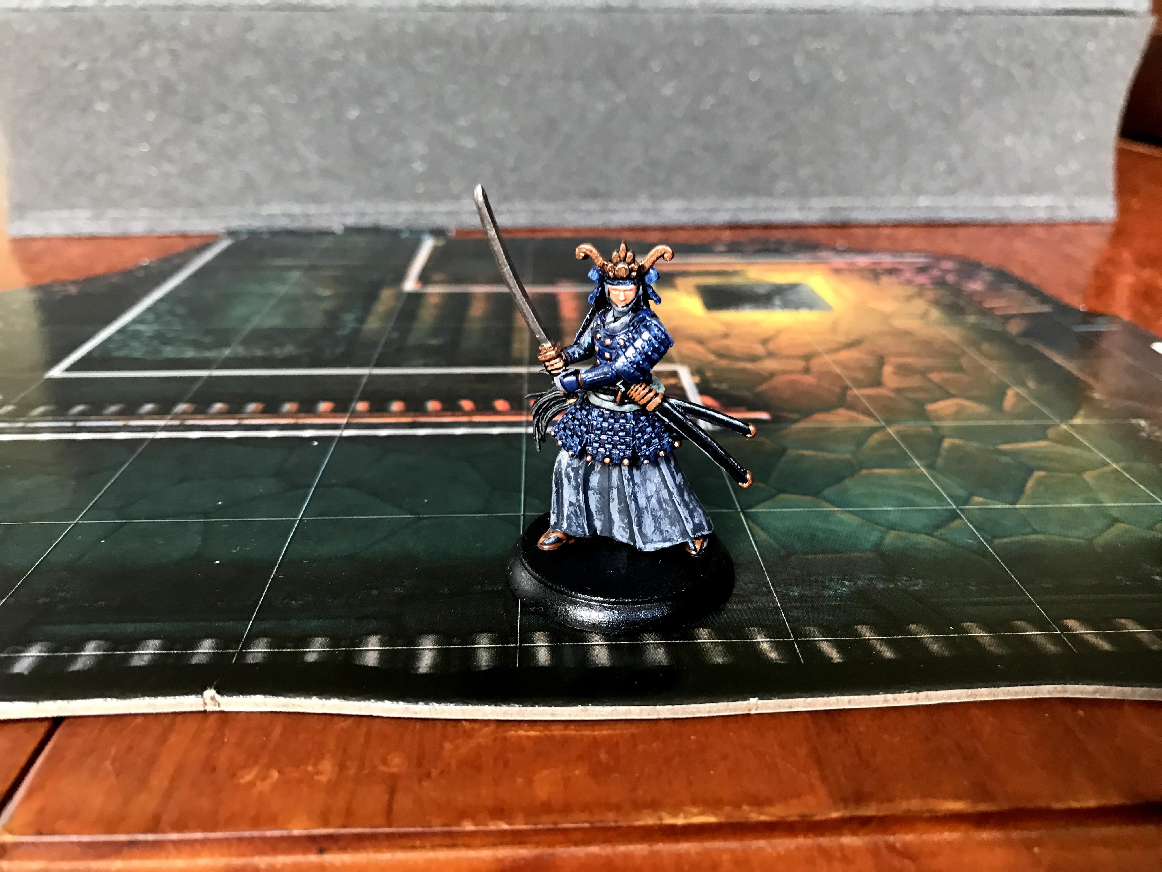 Samurai Warrior Female Front