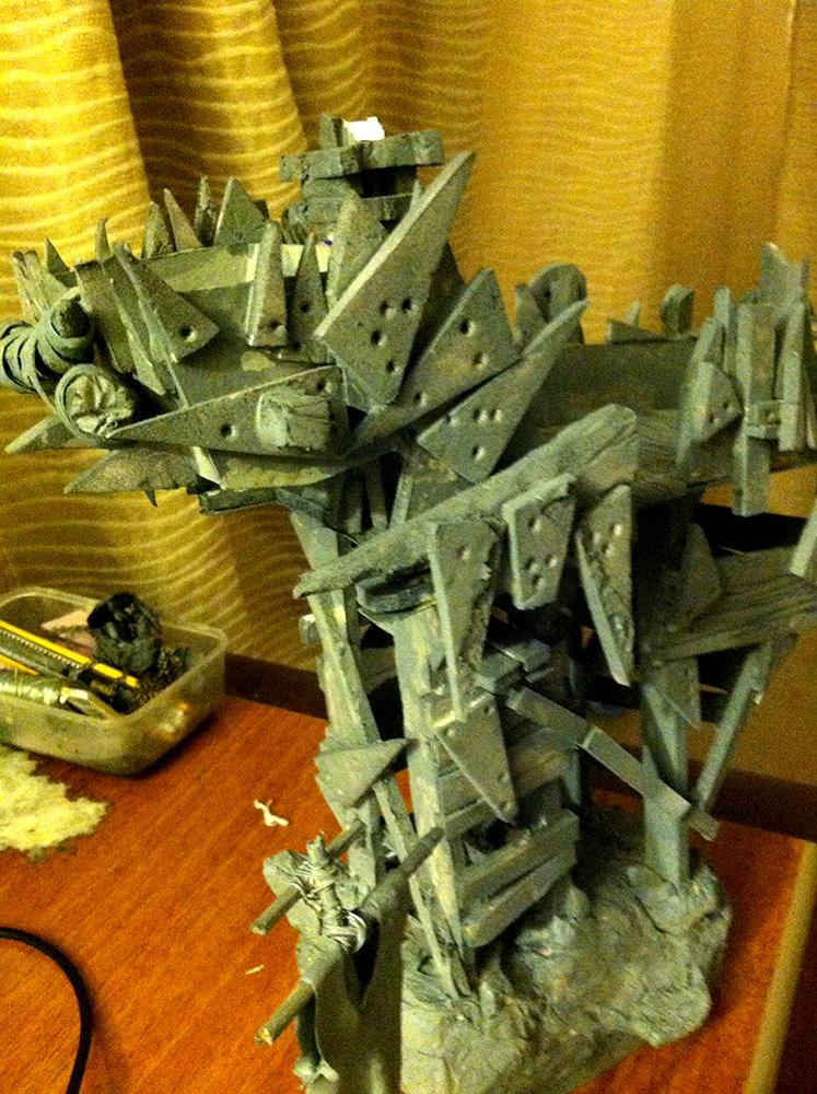 Buildings, Camp, Orc Diorama, Orcs, Orcs Terrain, Orks, Terrain, Urku, Uruk