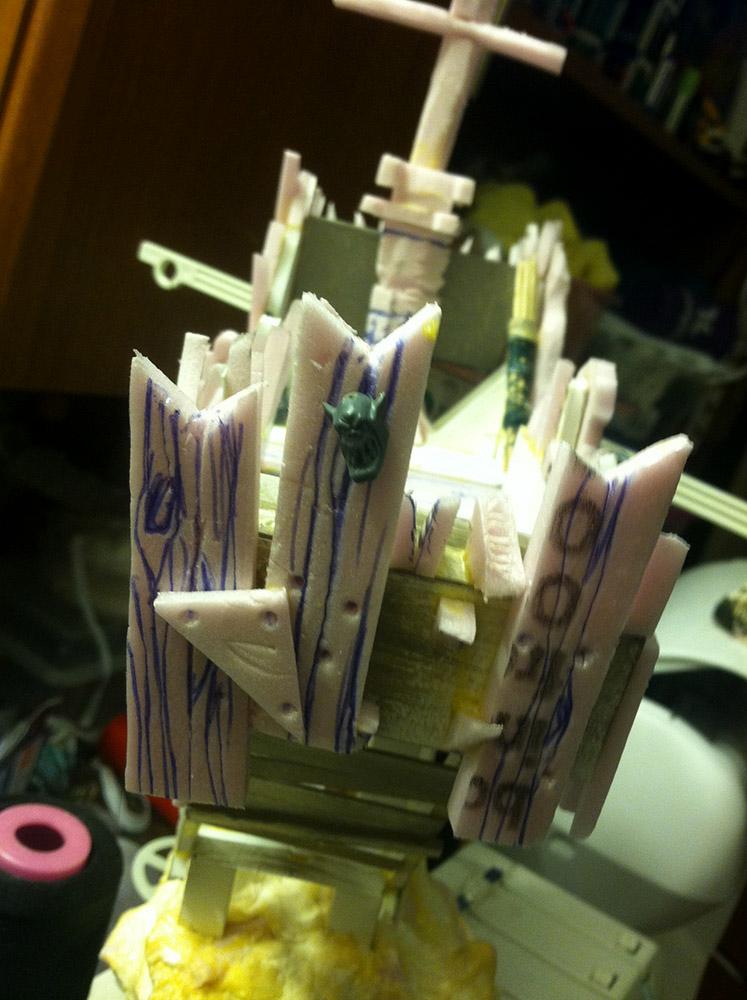 Buildings, Camp, Orc Diorama, Orcs, Orcs Terrain, Orks, Terrain, Urku, Uruk