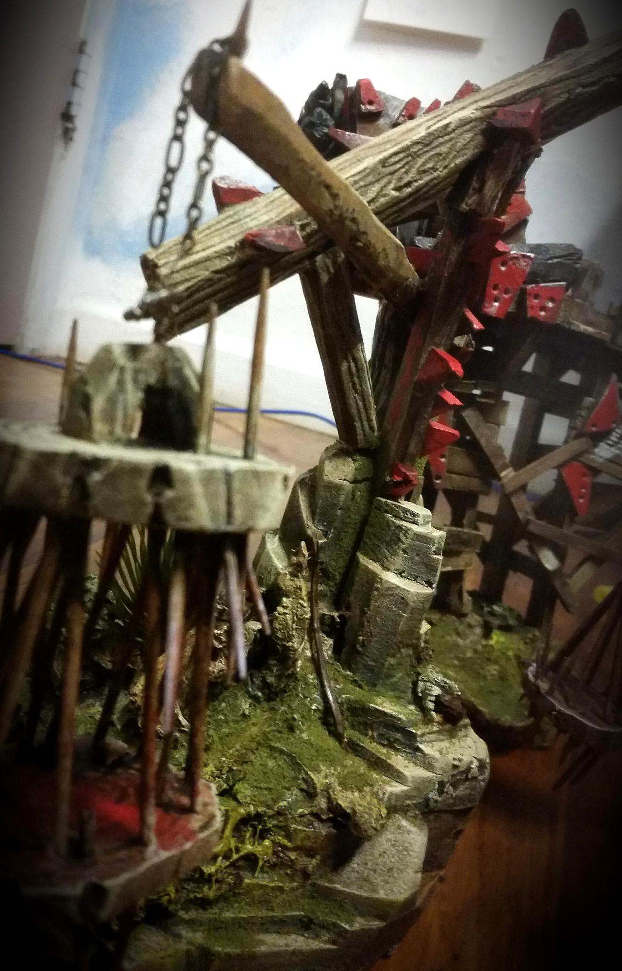Buildings, Camp, Orc Diorama, Orcs, Orcs Terrain, Orks, Terrain, Urku, Uruk