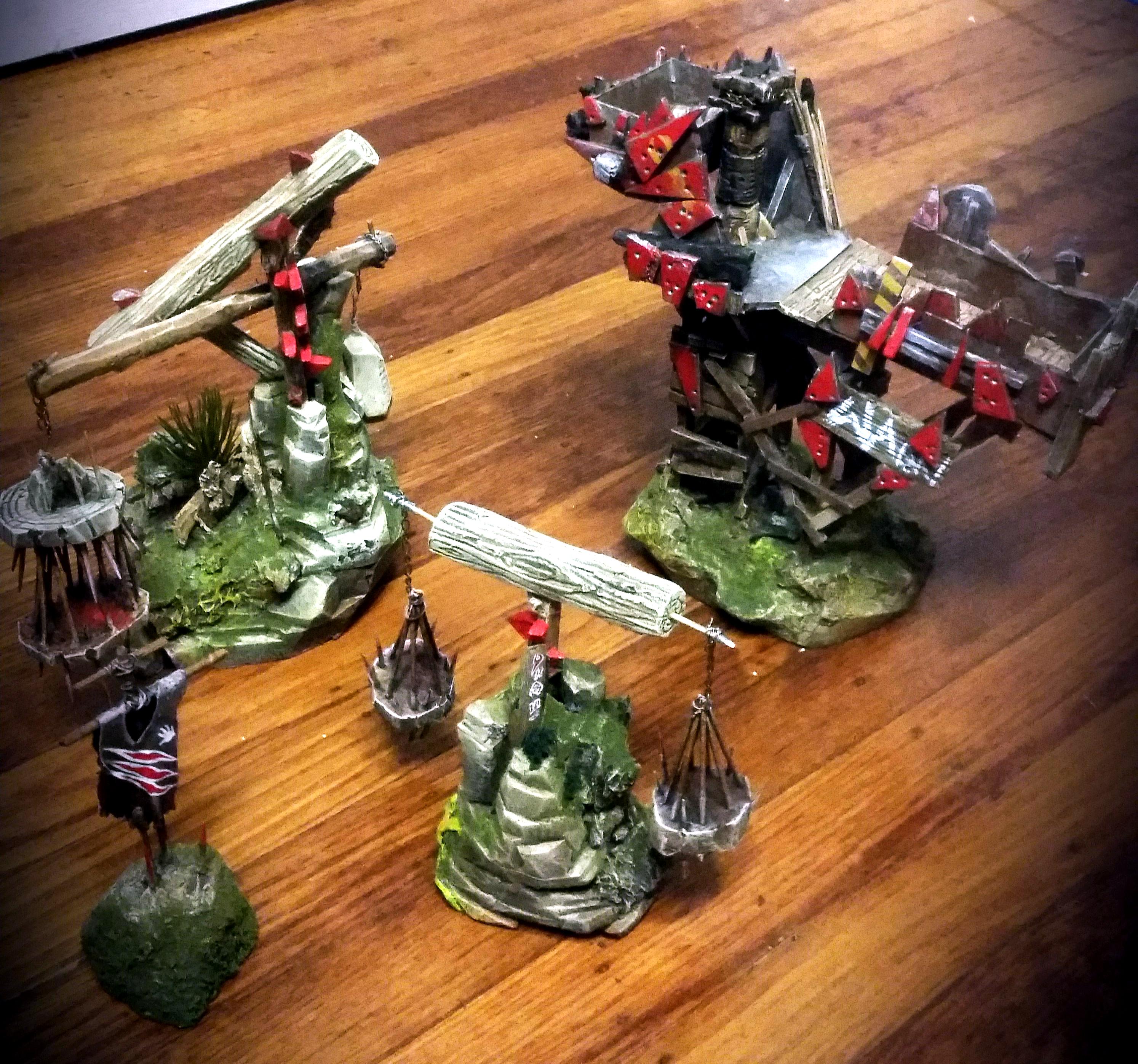 Buildings, Camp, Orc Diorama, Orcs, Orcs Terrain, Orks, Terrain, Urku, Uruk