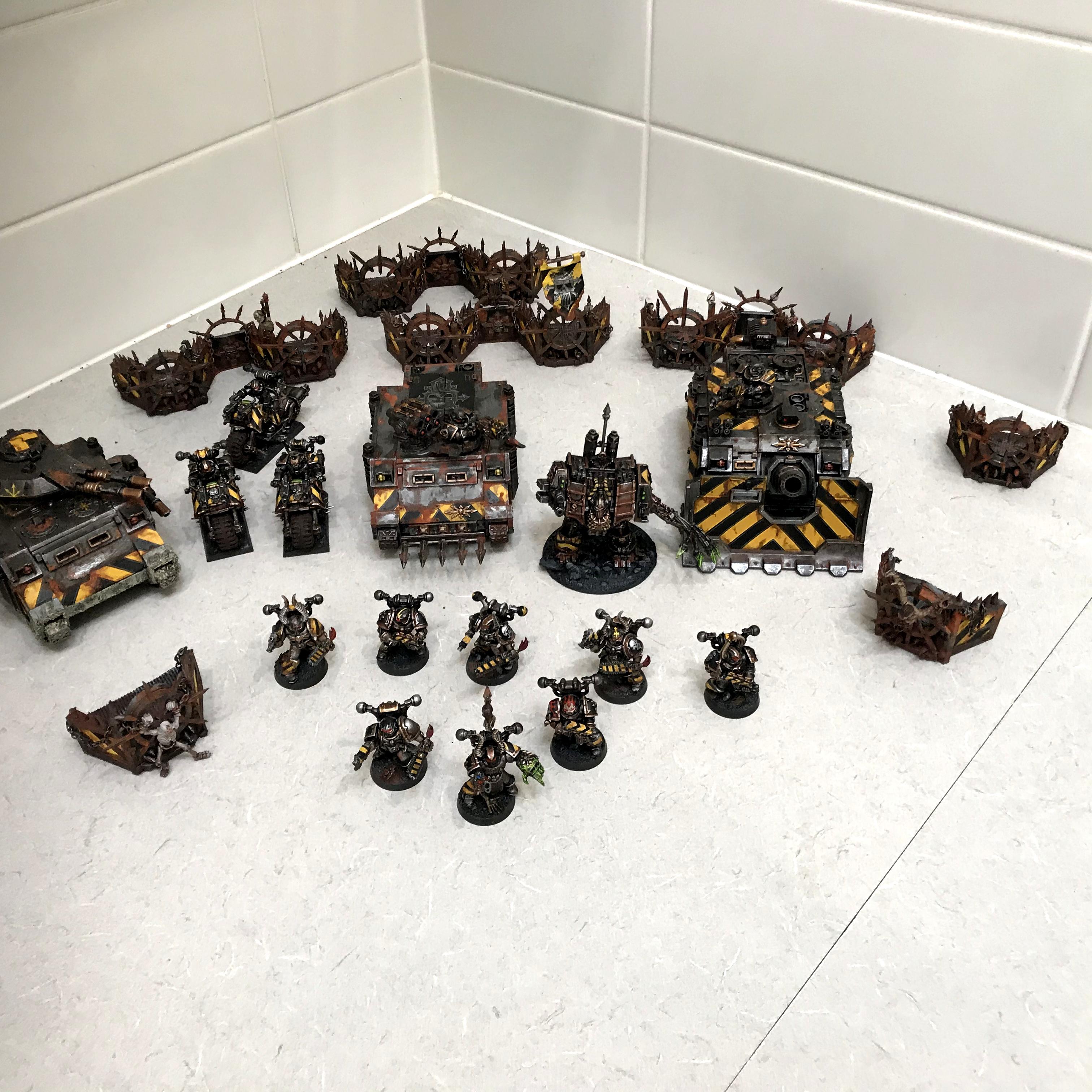 Chaos Space Marines, Iron Warriors, Warhammer 40,000