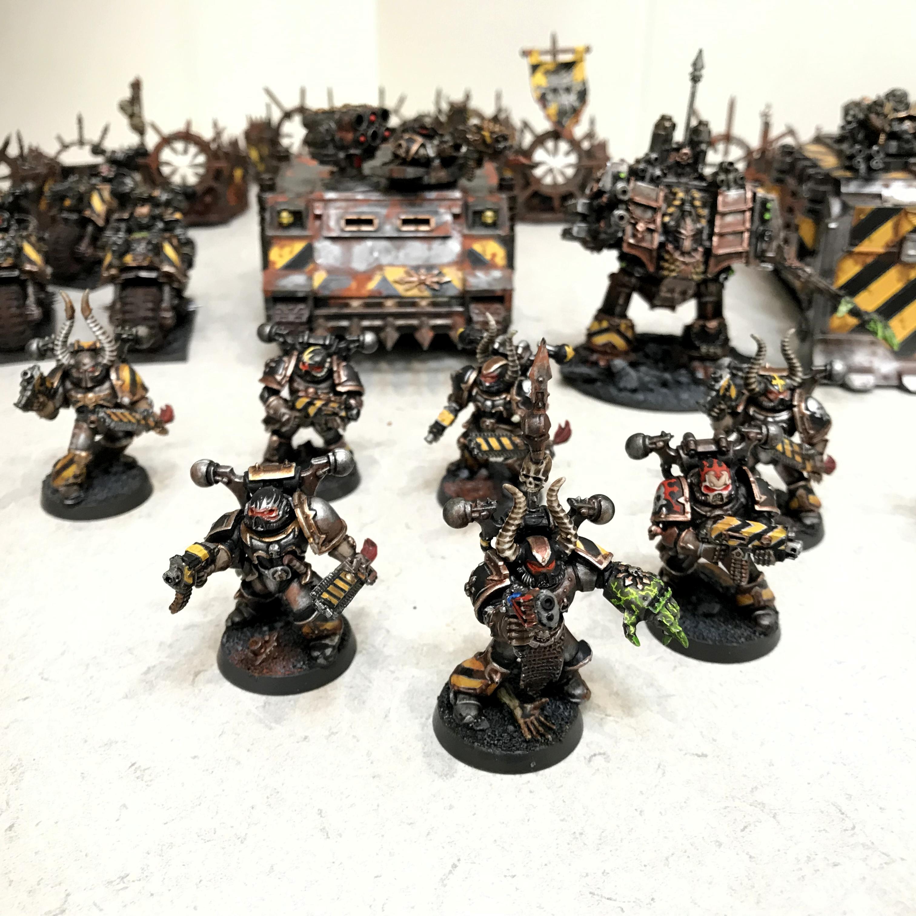 Chaos Space Marines, Iron Warriors, Warhammer 40,000