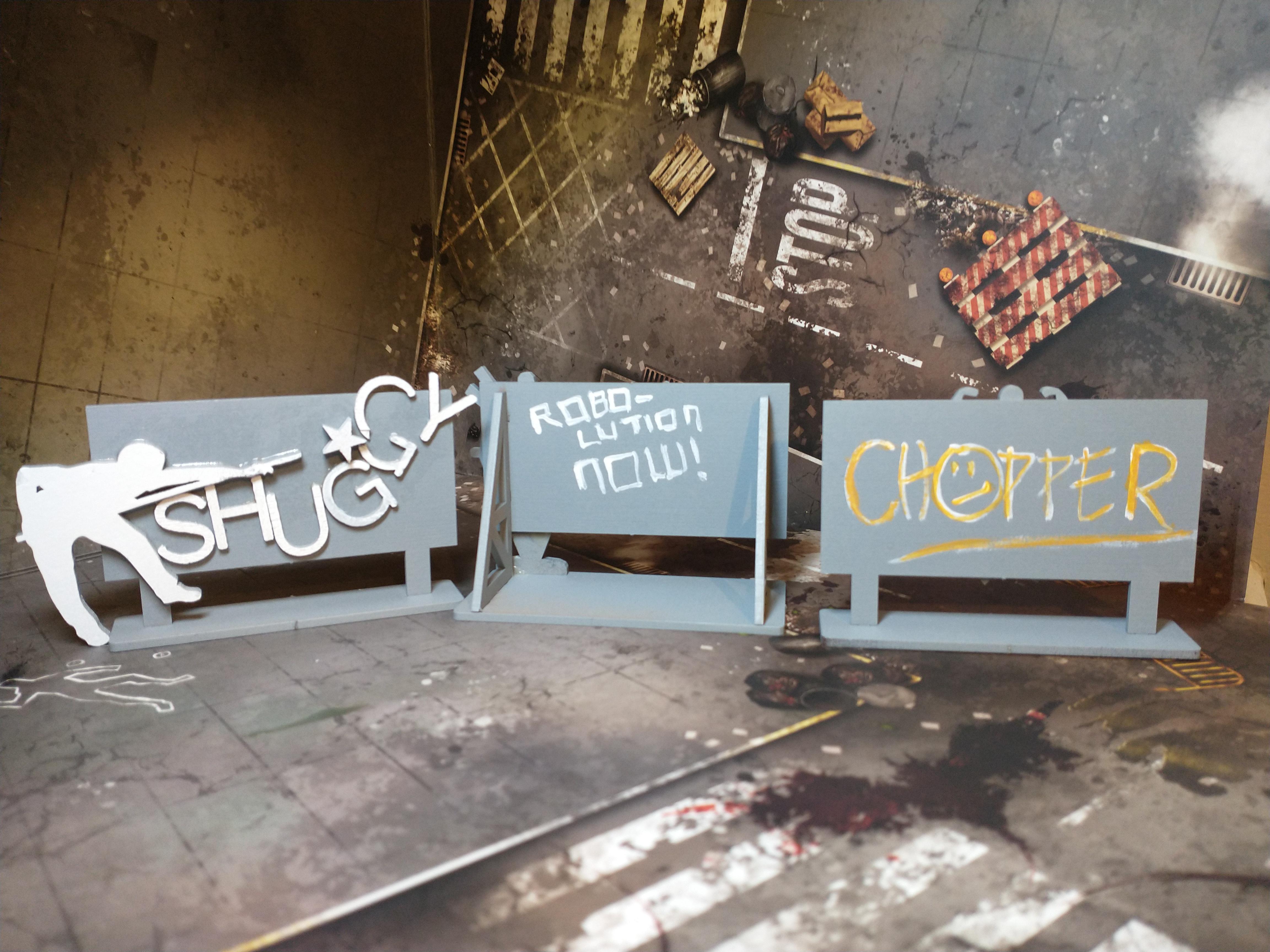 Mega city signs side a