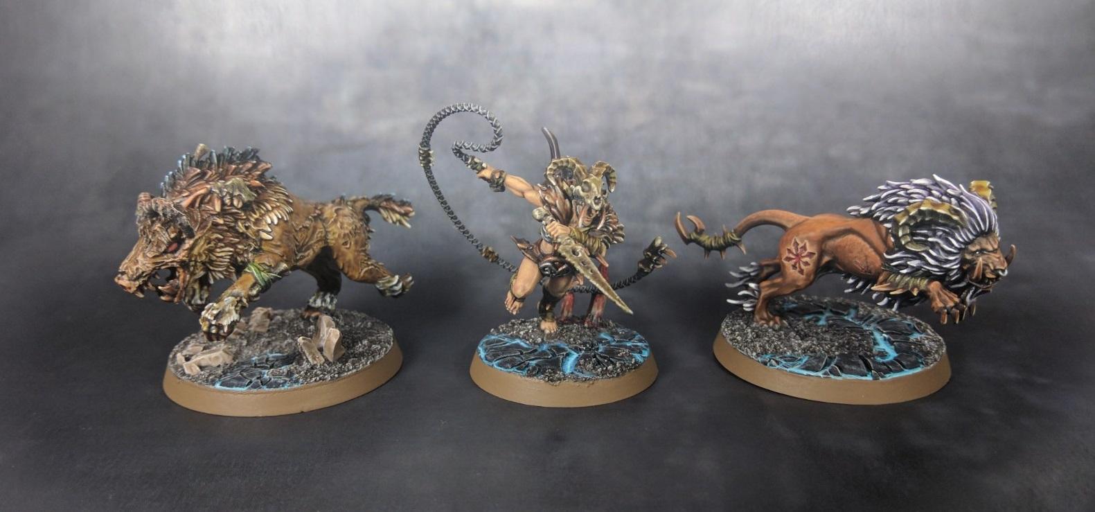 Untamed Beasts, Warband, Warcry