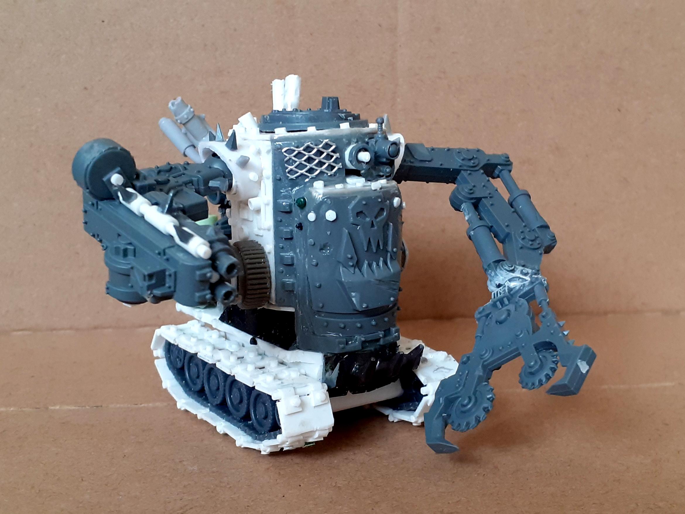 Conversion, Grot Conversion, Grot Tank, Grots, Killa Kan, Kitbash, Kitbashed, Ork Conversions, Ork Coustom Made Vehicratch Builcles, Orks, Scratch Build, Sd