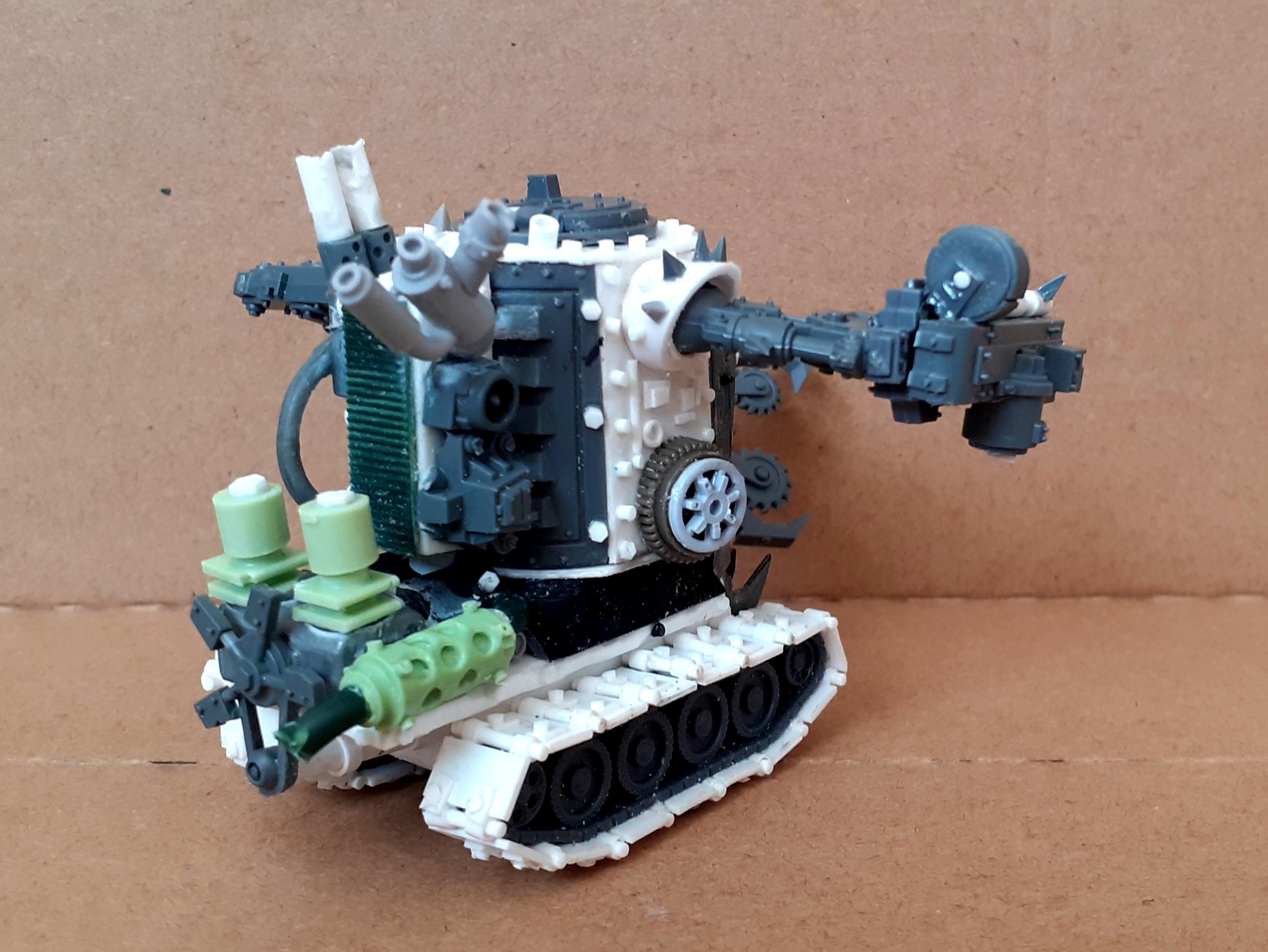 Conversion, Grot Conversion, Grot Tank, Grots, Killa Kan, Kitbash, Kitbashed, Ork Conversions, Ork Coustom Made Vehicratch Builcles, Orks, Scratch Build, Sd