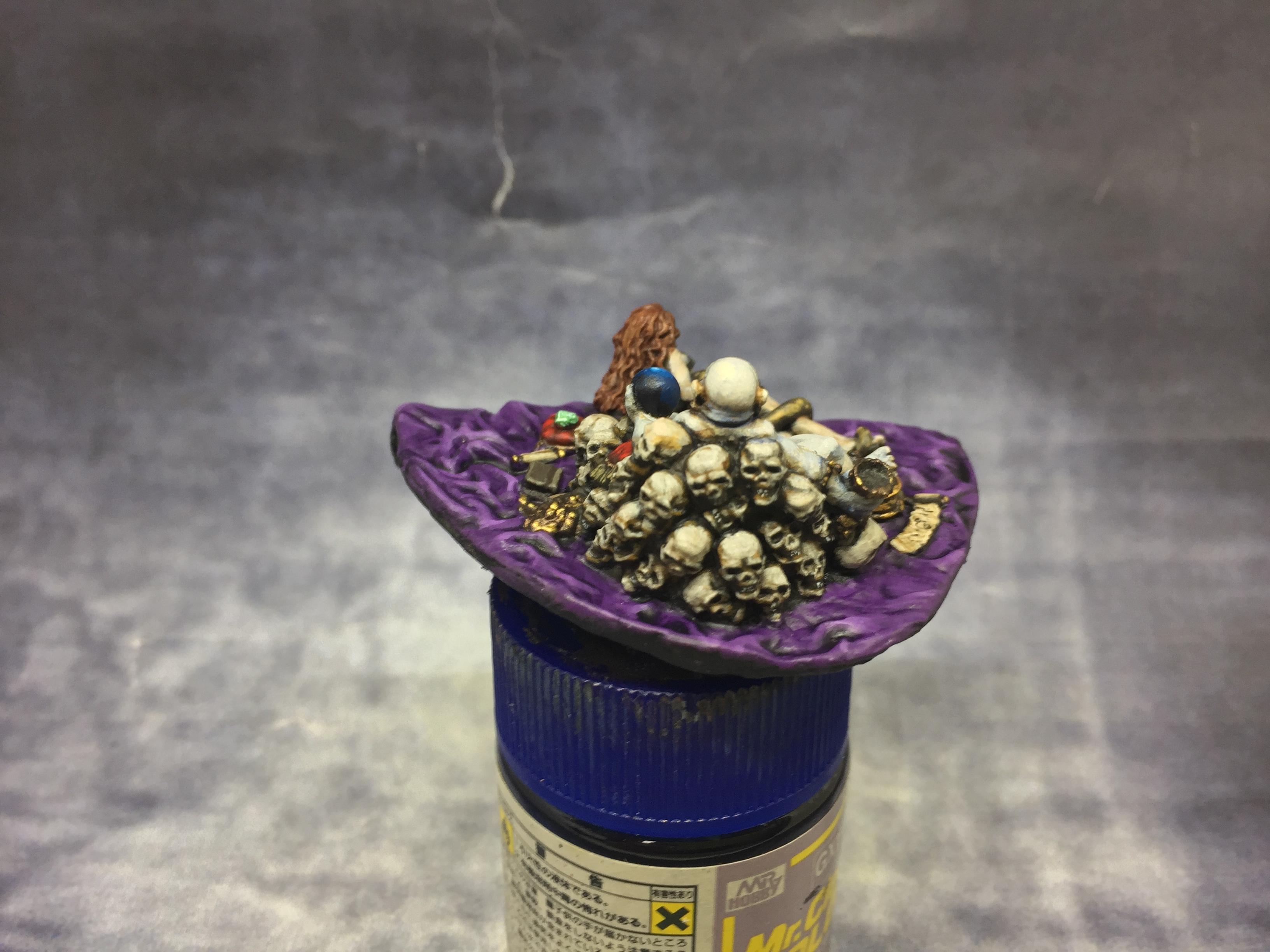 Bone, Necromancer, Out Of Production, Ral Partha, Skeletons, Throne, Throne Of Bone, Undead