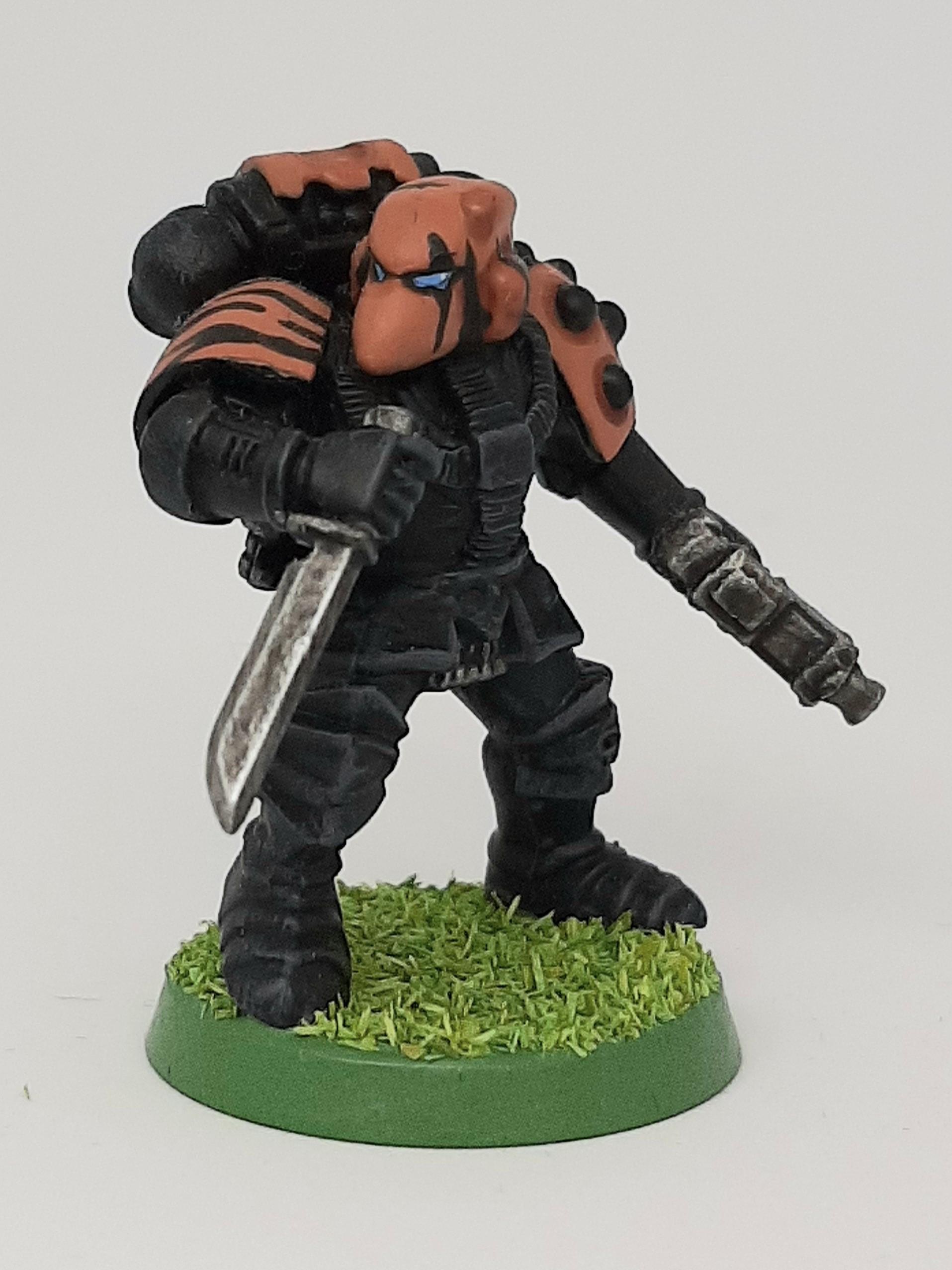 Adeptus, Astartes, Camouflage, Conversion, Custom, Fighting, Forest, Jungle, Kitbash, Space, Space Marines, Tigers, Veda