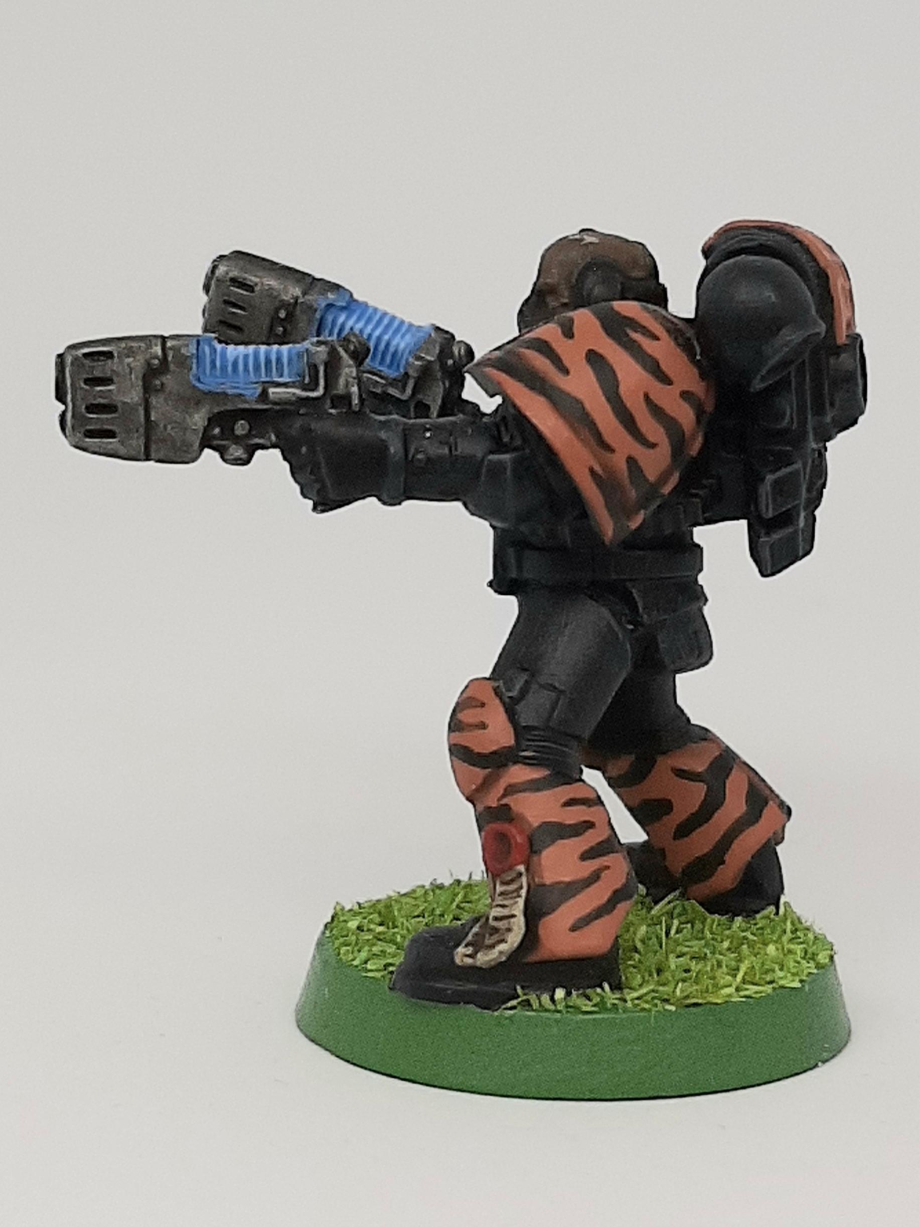 Adeptus, Astartes, Camouflage, Conversion, Custom, Fighting, Forest, Jungle, Kitbash, Space, Space Marines, Tigers, Veda