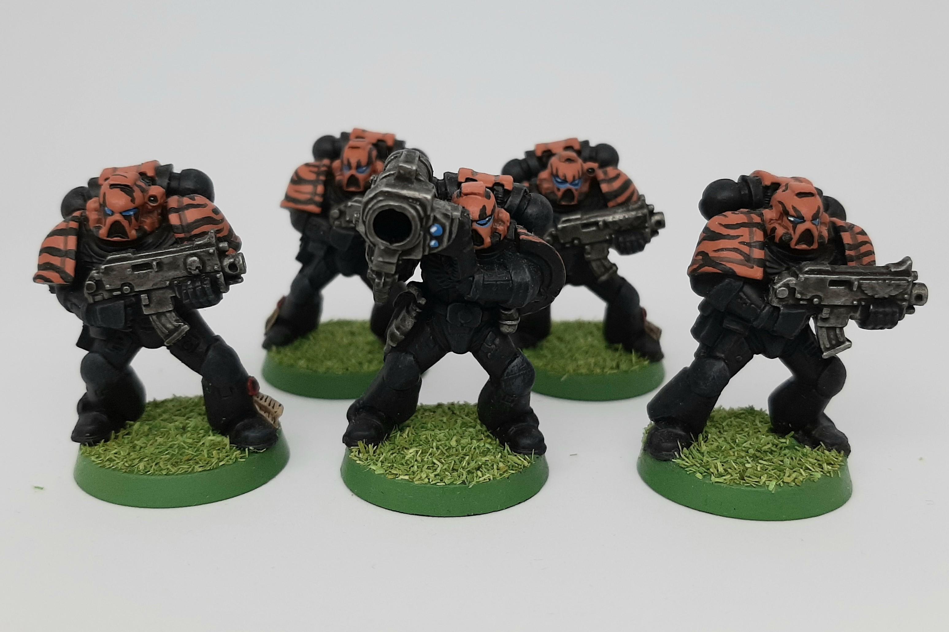 Adeptus, Astartes, Camouflage, Conversion, Custom, Fighting, Forest, Jungle, Kitbash, Space, Space Marines, Tigers, Veda