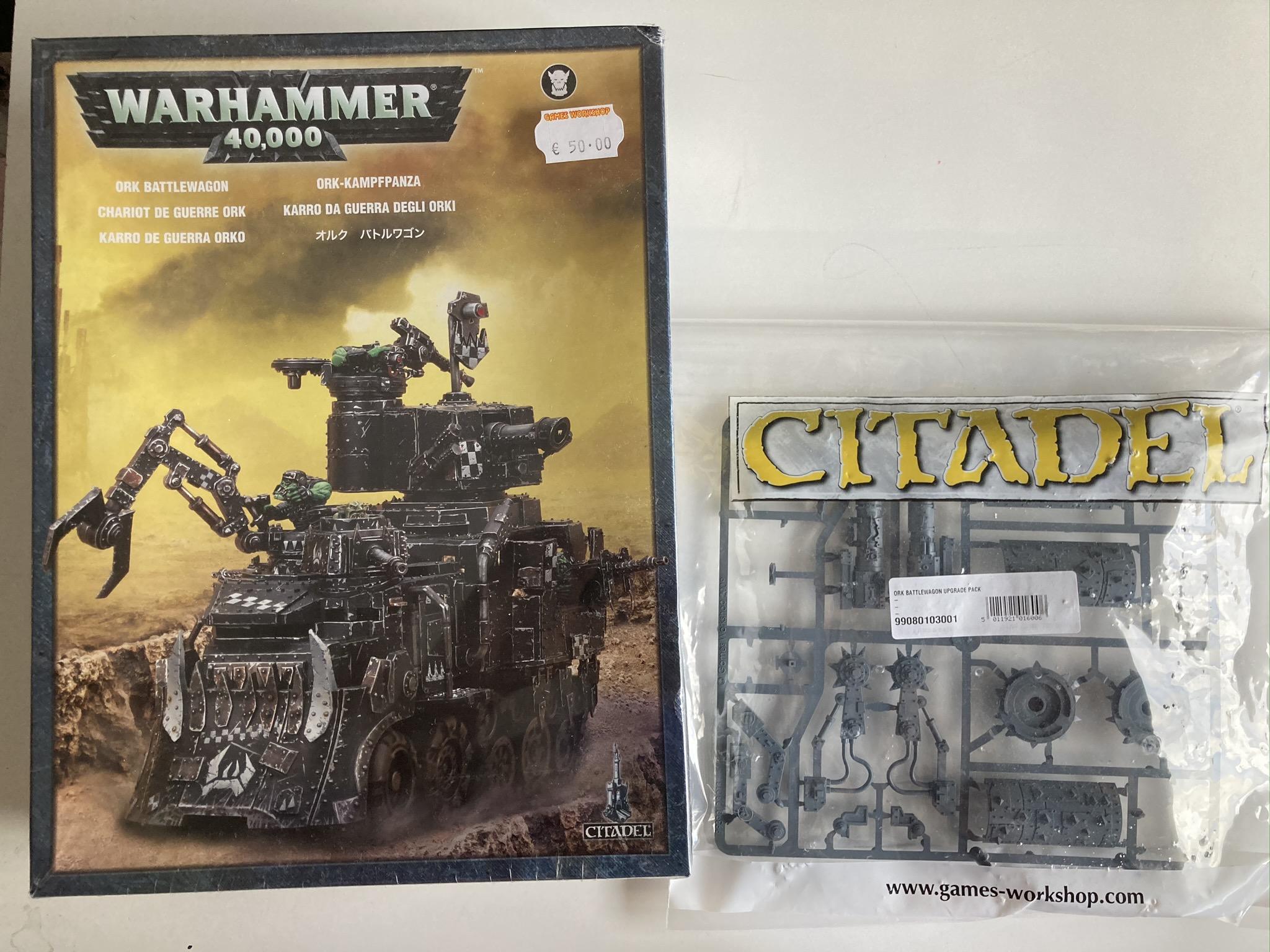 Unopened Battlewagon with a Deffrolla