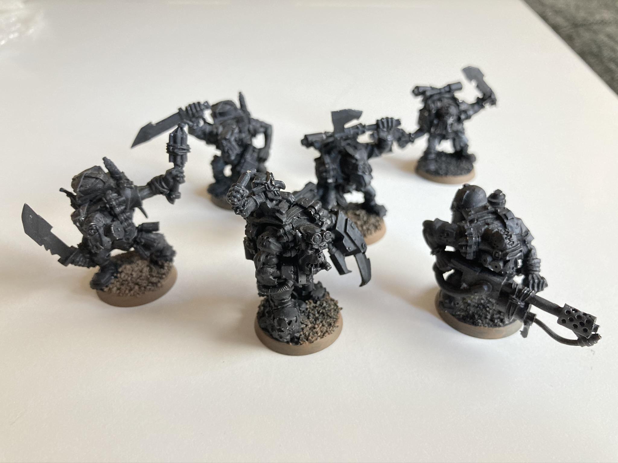 6 Ork kommandos