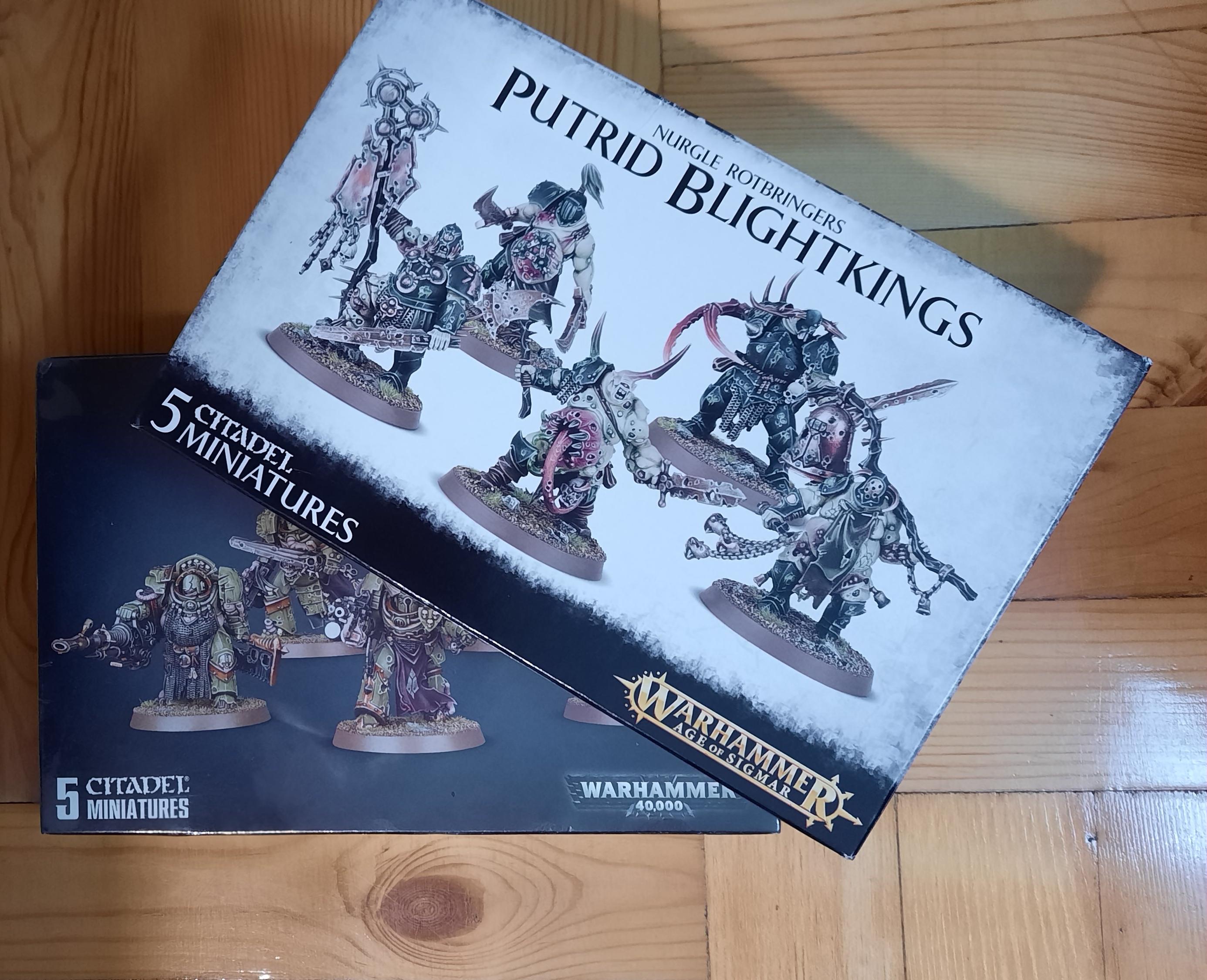 Nurgle, Plague Marines, Terminator Armor