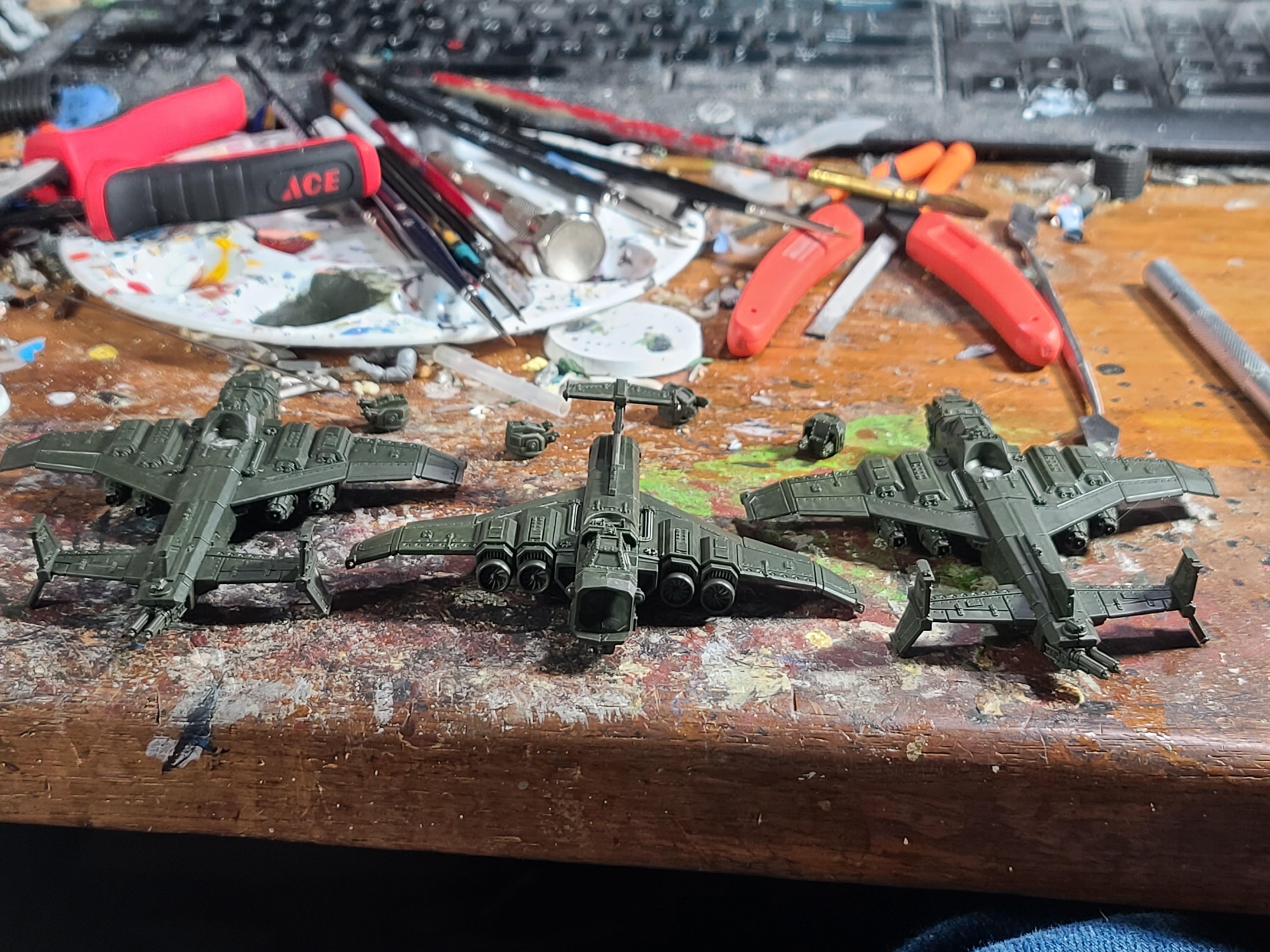 Aeronautica Imperialis, Aircraft, Games Workshop, Imperium, Marauder Bomber, Warhammer 40,000