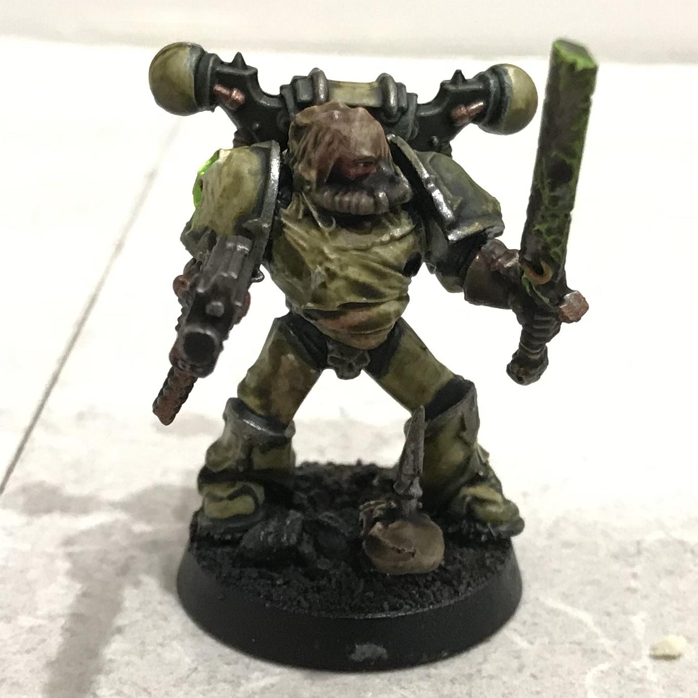Chaos Space Marines, Death Guard, Work In Progress
