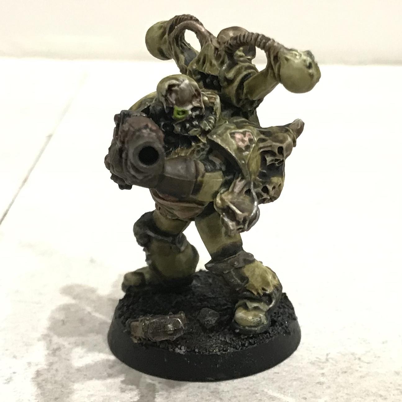 Chaos Space Marines, Death Guard, Work In Progress