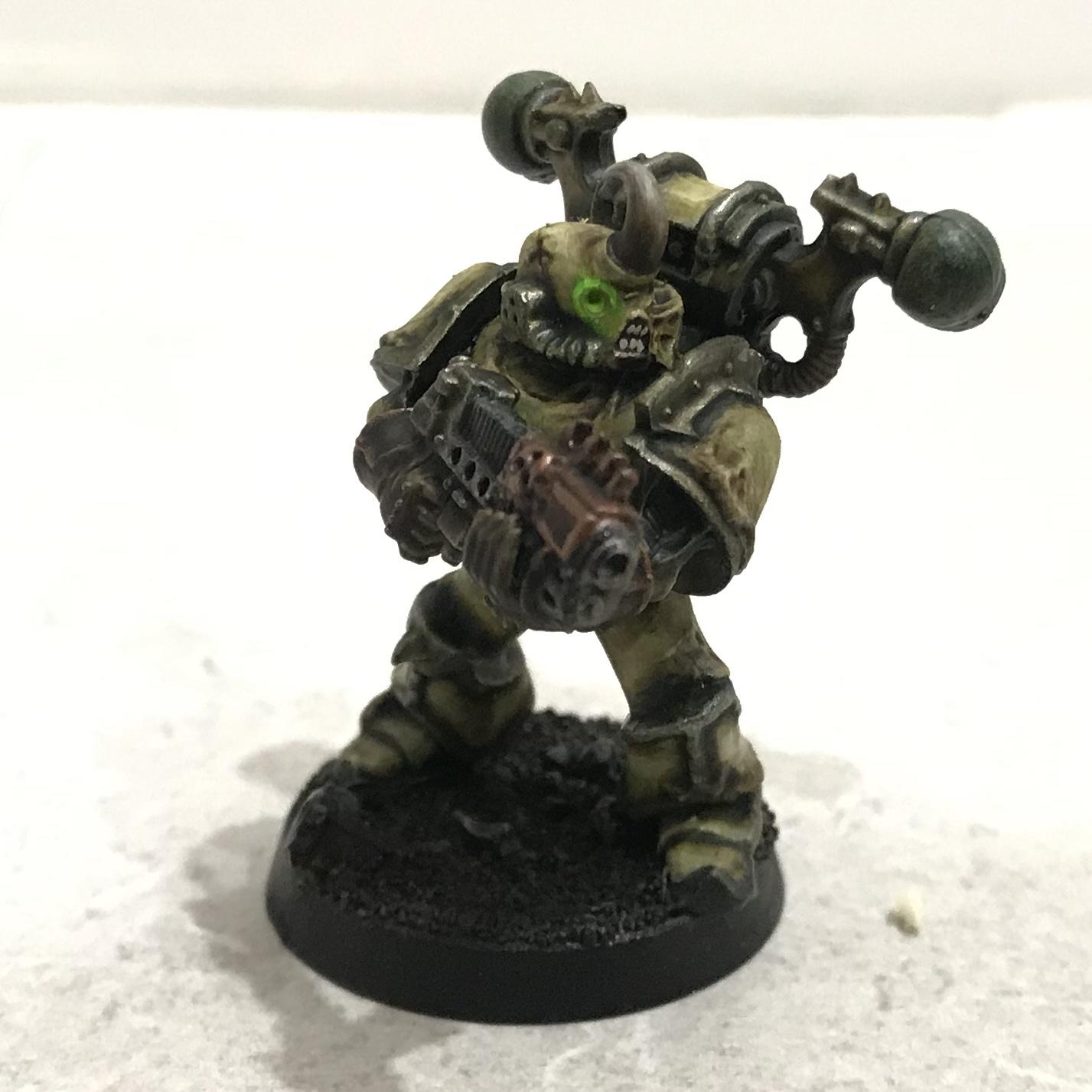 Chaos Space Marines, Death Guard, Work In Progress