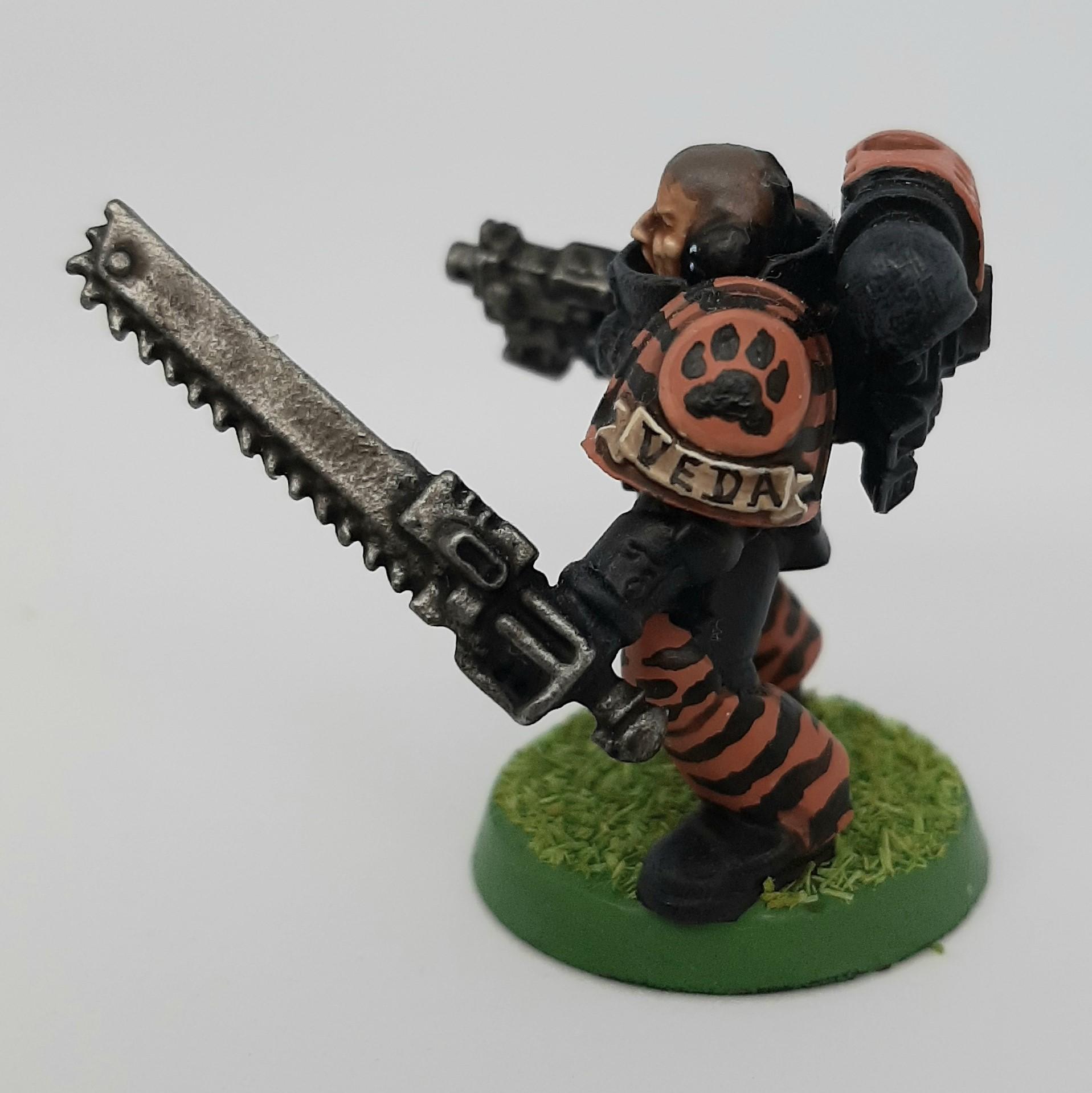Adeptus, Astartes, Camouflage, Conversion, Custom, Fighting, Forest, Jungle, Kitbash, Space, Space Marines, Tigers, Veda